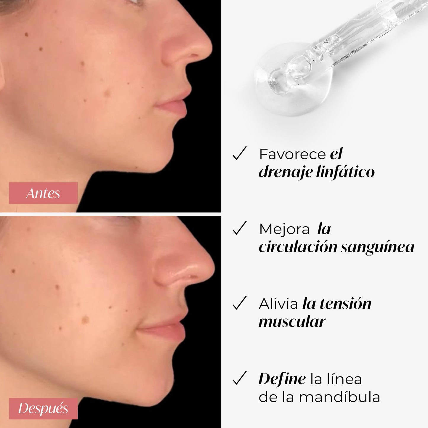 Plantifique Gua Sha Cuarzo Rosa 100% Auténtico - Masajeador Facial