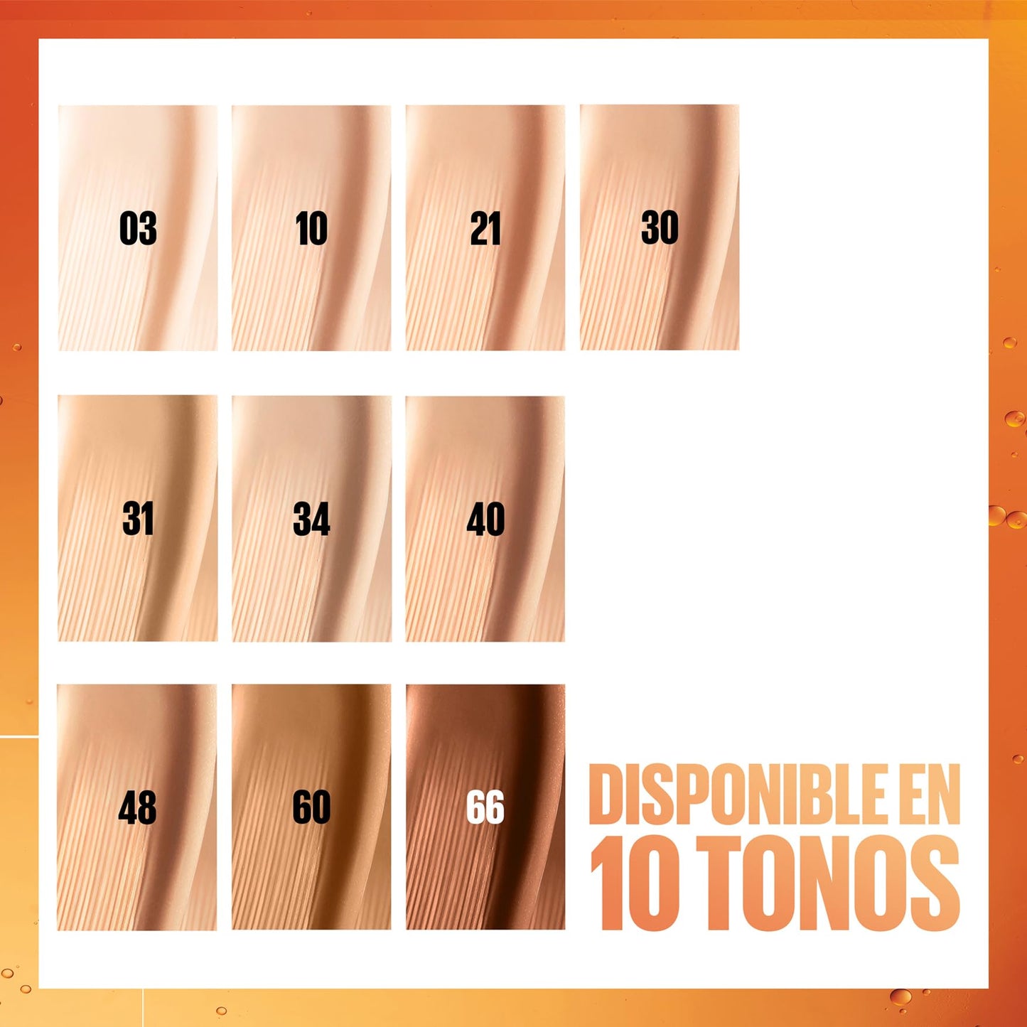 Maybelline New York, Vitamin C-enriched foundation, up to 24 hours, luminous finish, Superstay Skin Tint, shade 31