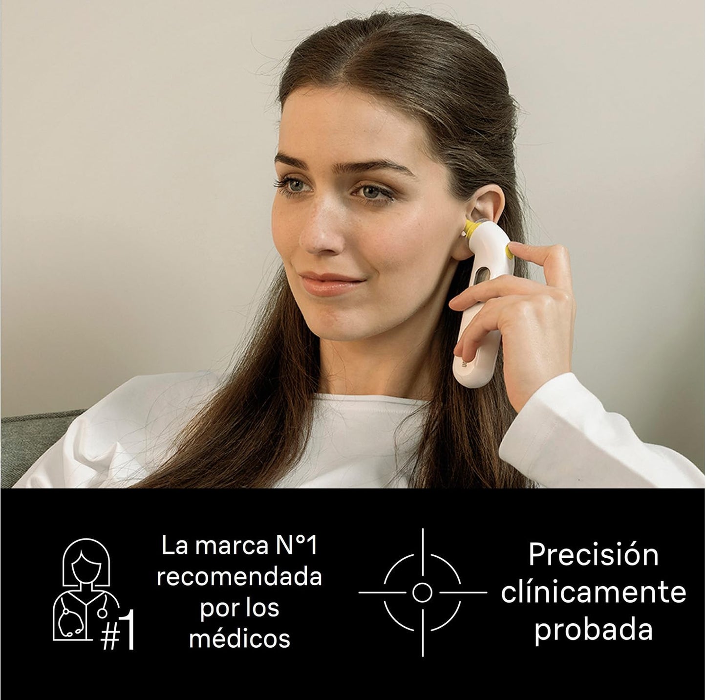 Braun ThermoScan 3 – Termómetro de Oído Rápido y Preciso para Toda la Familia