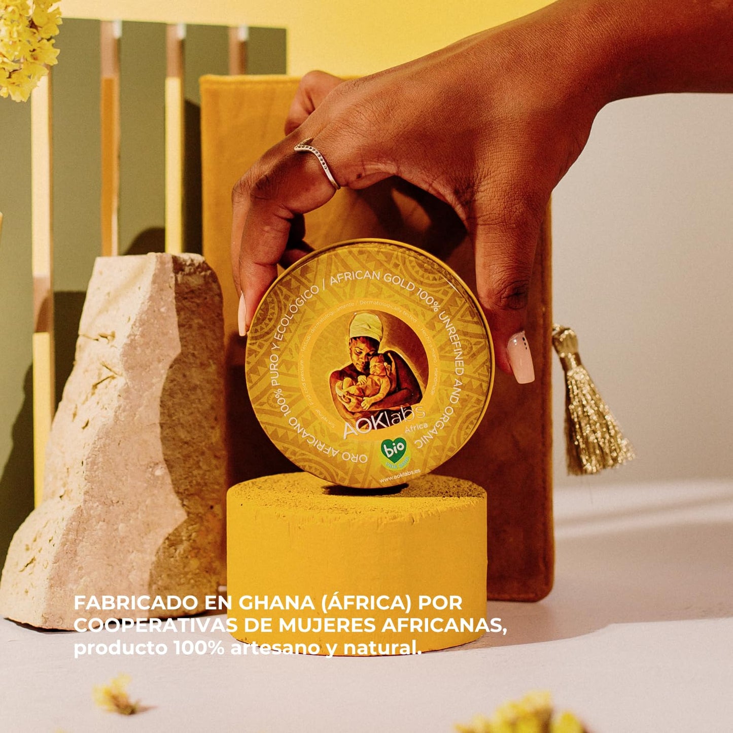 AOKlabs Manteca de Karité Pura Ecológica 100 ml