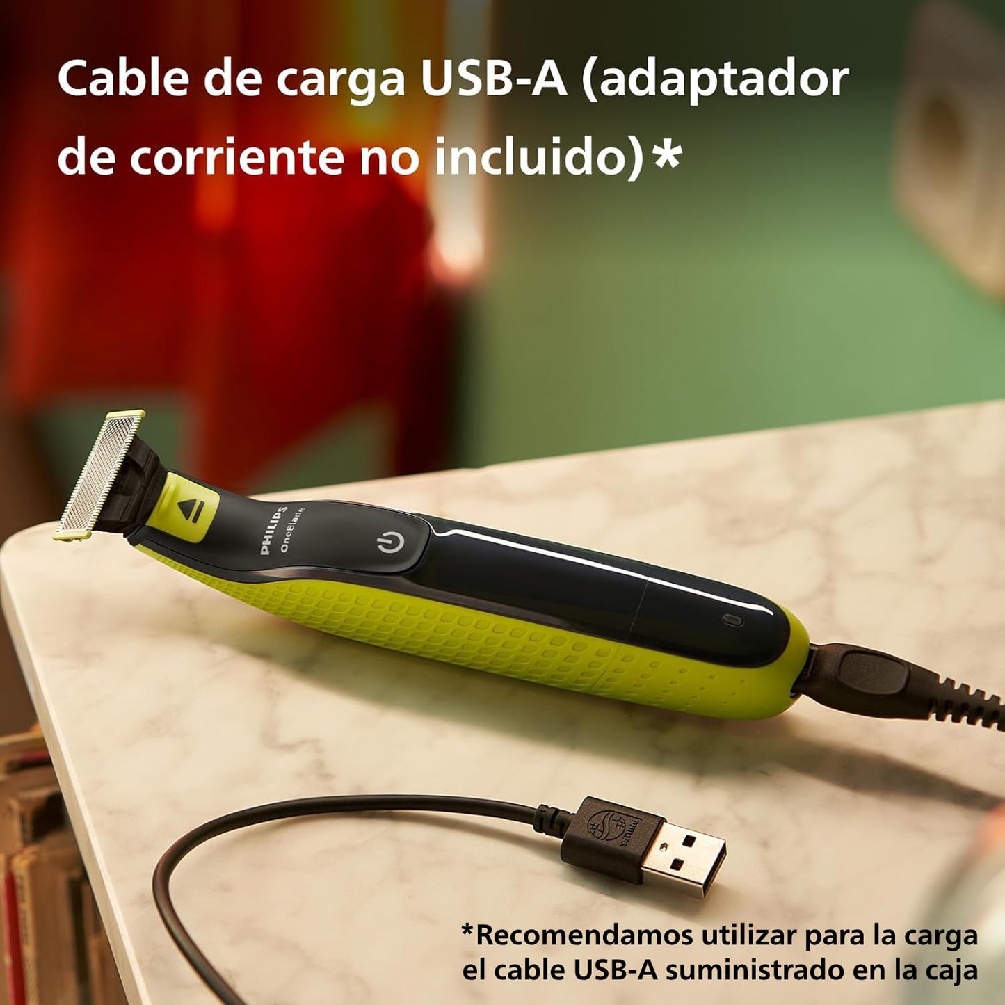 Philips OneBlade 360 con Bluetooth - Recortadora y Afeitadora Hombre