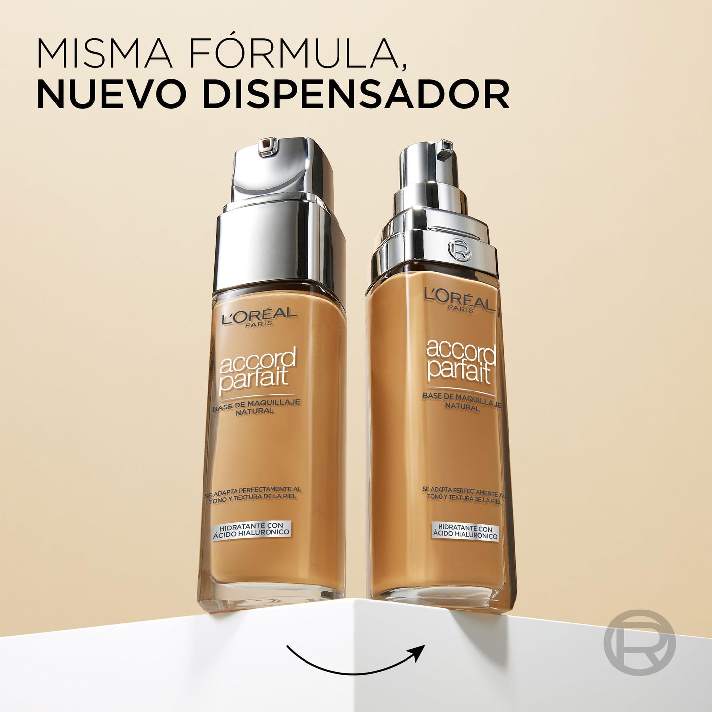 Base de Maquillaje Hidratante Accord Parfait 2N - L'Oréal Paris