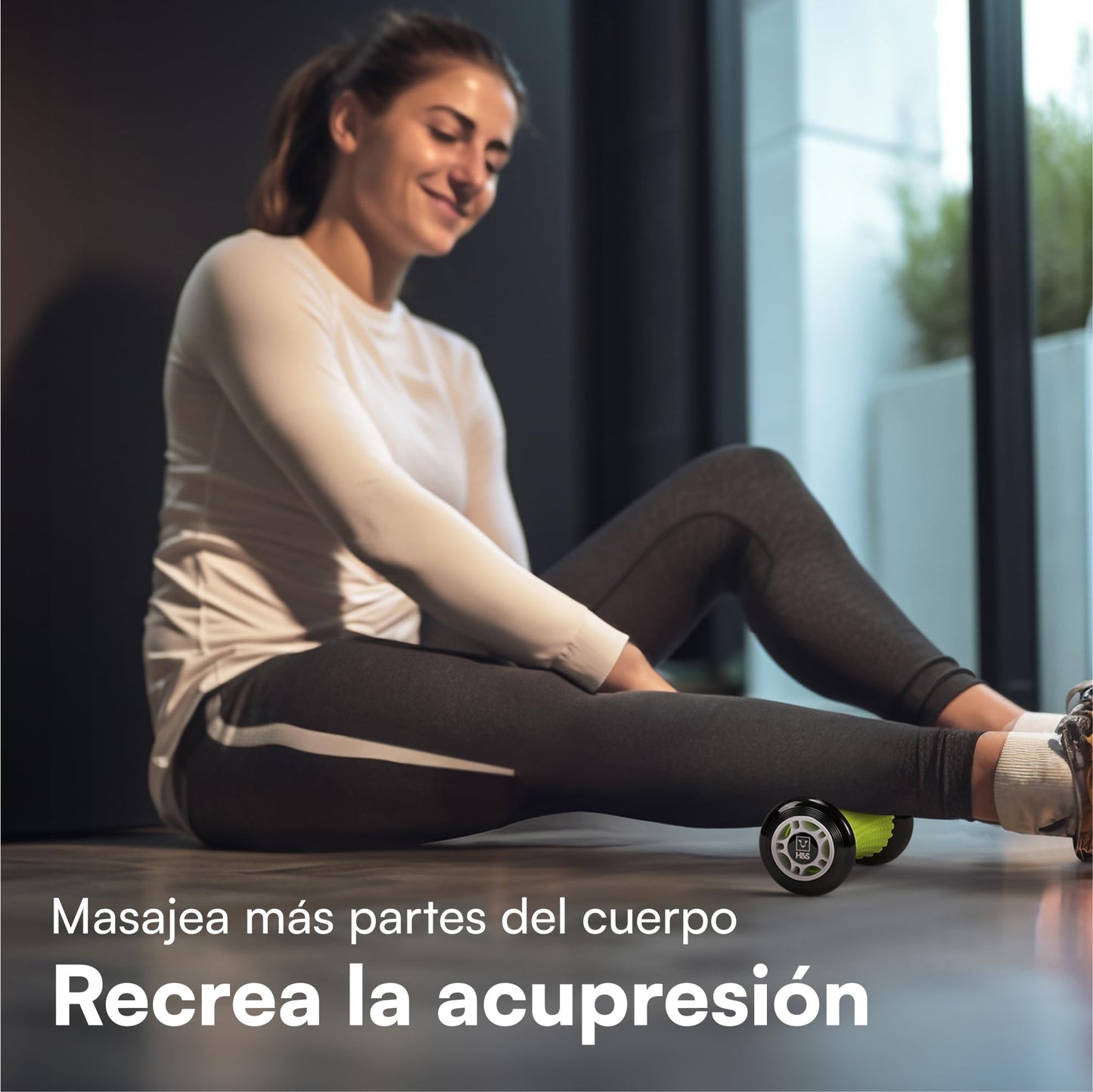 Rodillo para Masaje de Pies H&S - Alivio de Fascitis Plantar y Dolor