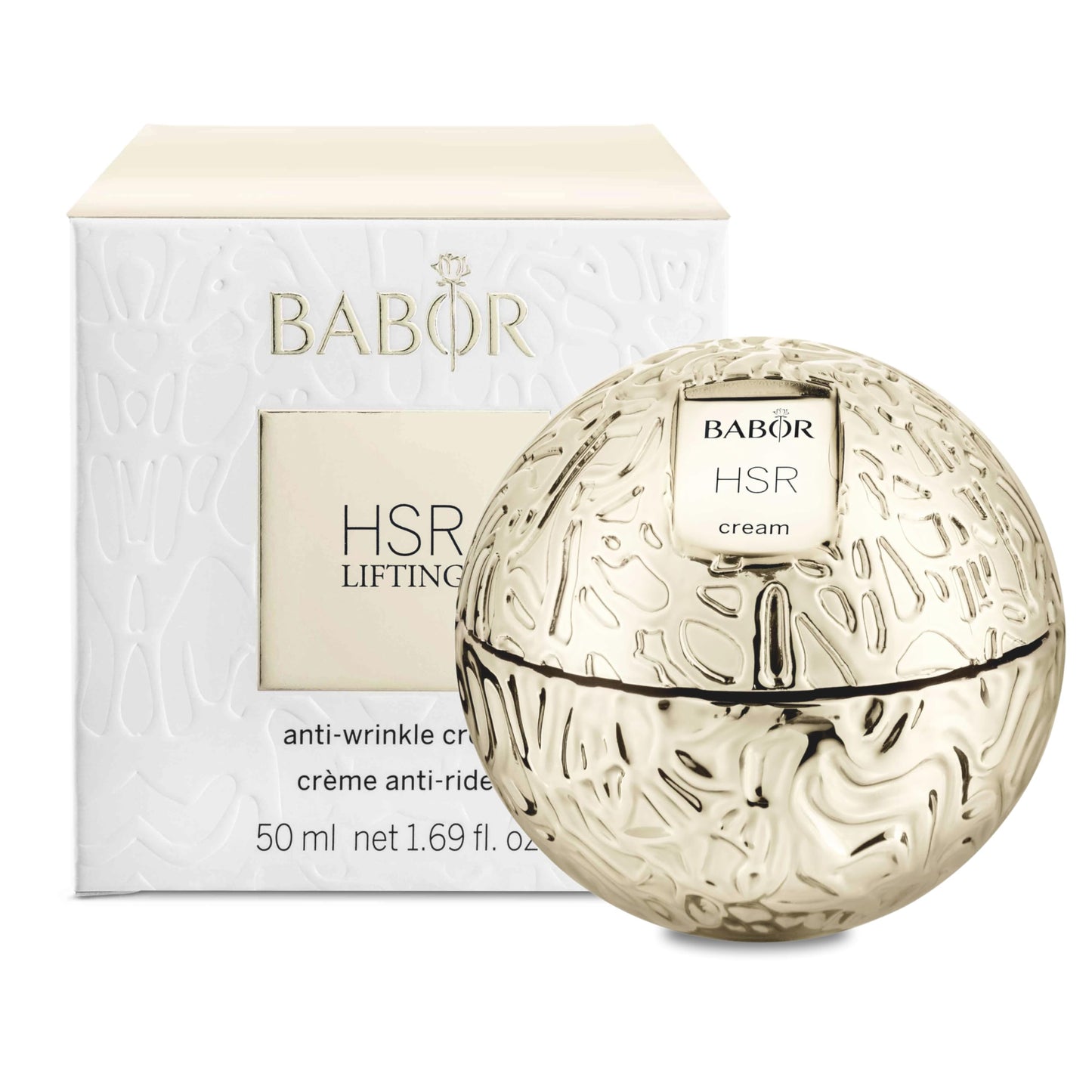 BABOR HSR LIFTING Cream, Anti-wrinkle face cream, Anti-aging face cream for all skin types, With vitamin E, shea butter and almond oil, 1 x 50 ml, 2021 version