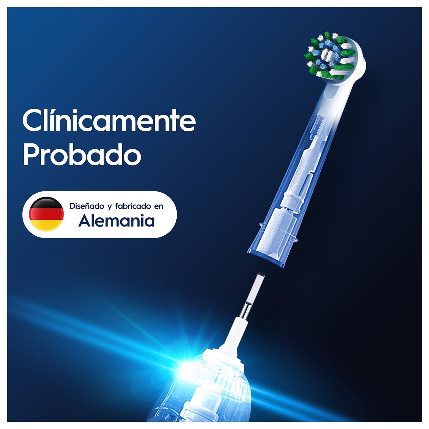 Oral-B Pro CrossAction Recambios Cepillo Eléctrico - Pack 12 Cabezales