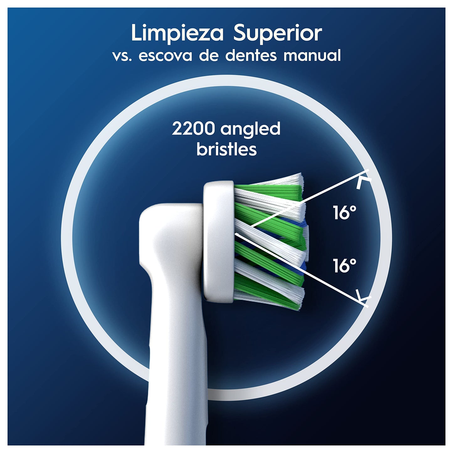 Oral-B Pro CrossAction Recambios Cepillo Eléctrico - Pack 12 Cabezales