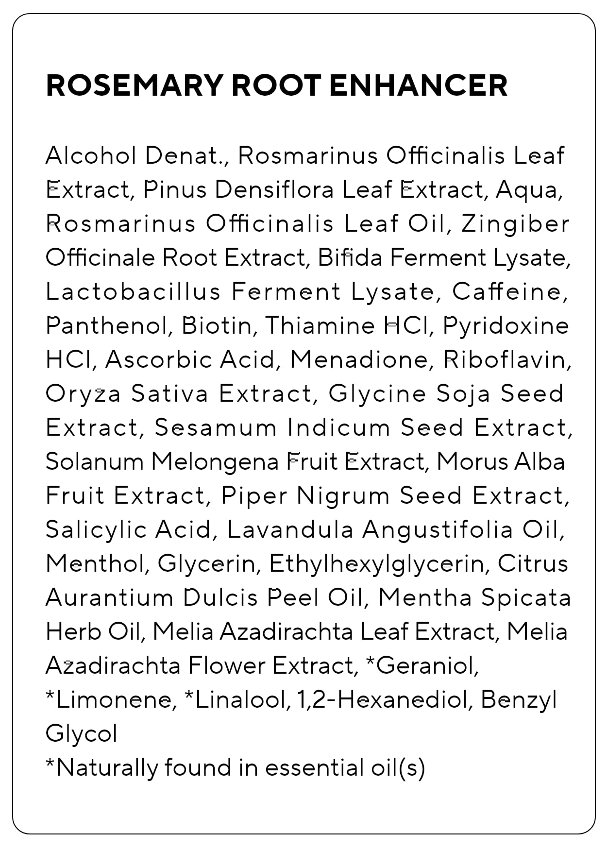 Fortalecedor de Raíces con Romero AROMATICA, 100 ml