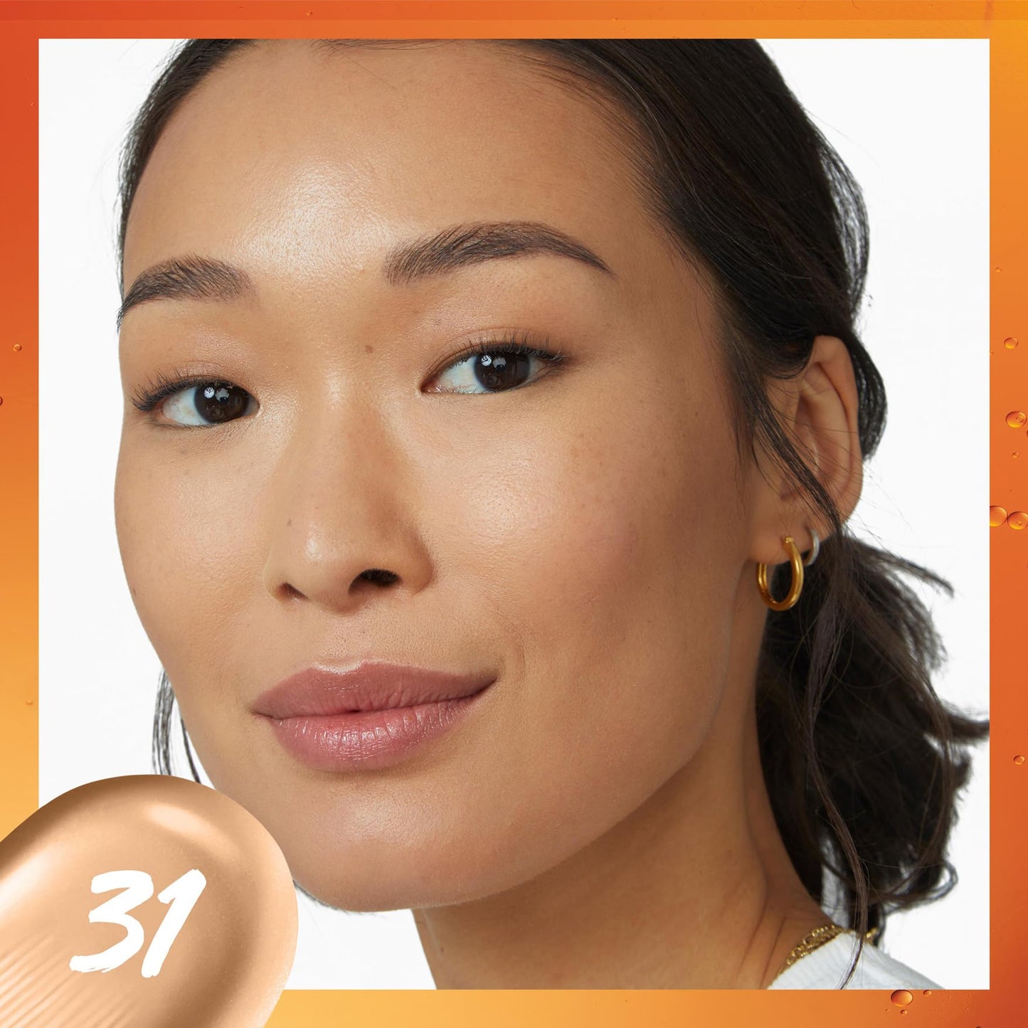 Maybelline New York, Vitamin C-enriched foundation, up to 24 hours, luminous finish, Superstay Skin Tint, shade 31