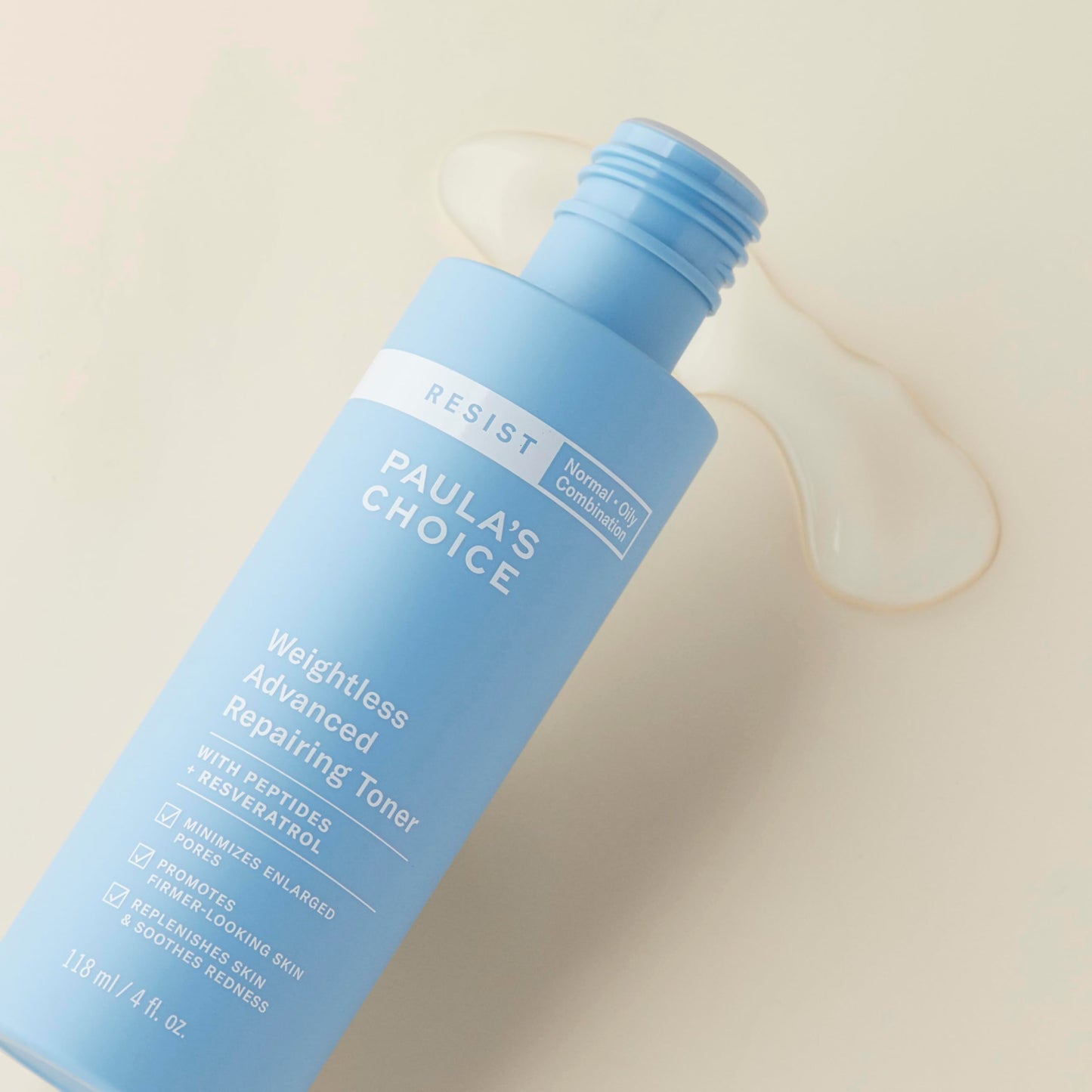 Paula's Choice RESIST Anti-Aging Facial Toner - Hydrates Skin and Reduces Pores & Blackheads and Blemishes - with Niacinamide & Hyaluronic Acid - Combination to Oily Skin - 118 ml