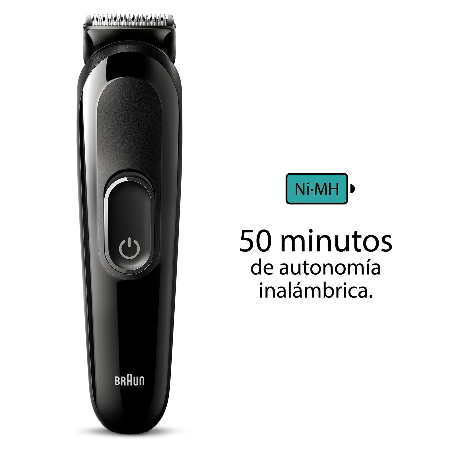 Braun Series 3 MGK3420 All-in-One Trimmer, 6-in-1 Beard Kit, Shaver, Hair Clipper for Men, Hair and Much More