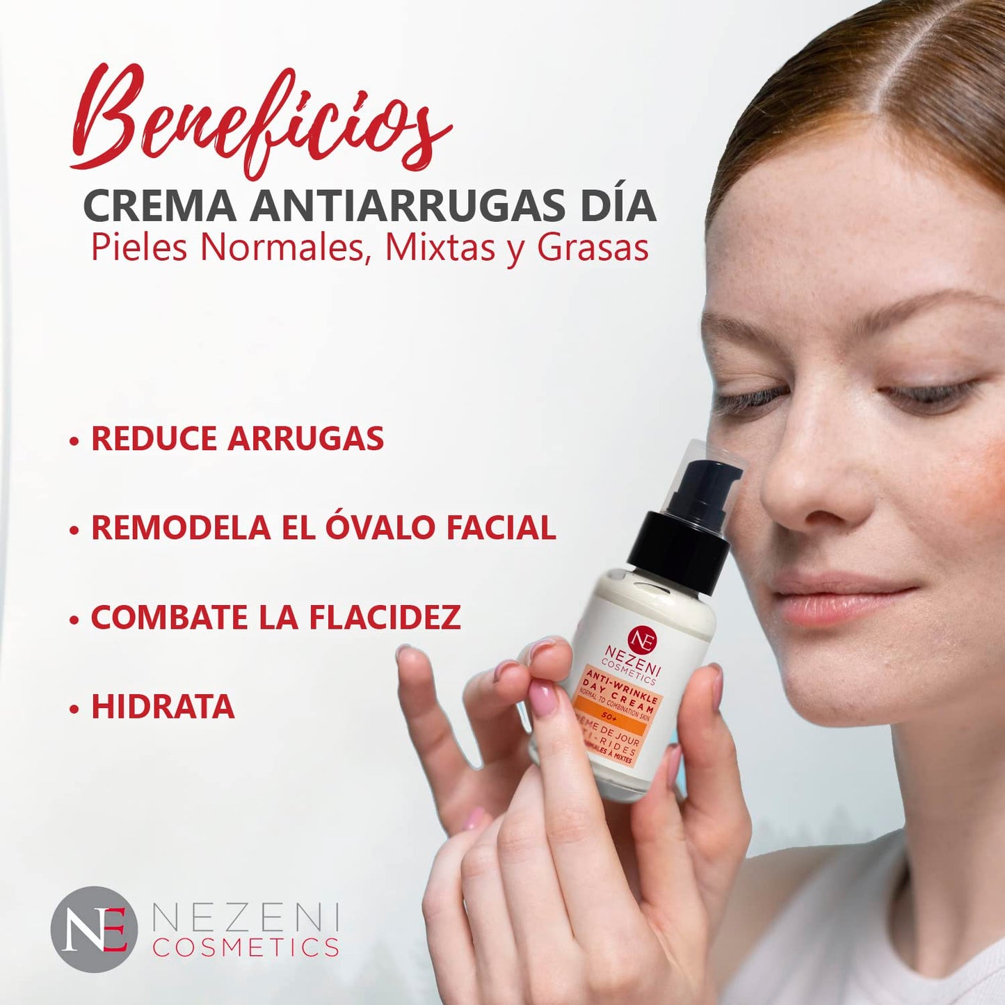 Nezeni Anti-Wrinkle Facial Cream for Women/Men 17 Active Ingredients | Deep Wrinkle Filler | Firming Anti-Wrinkle Day Cream for Face, Neck and Décolleté | Normal, Oily and Combination Skin