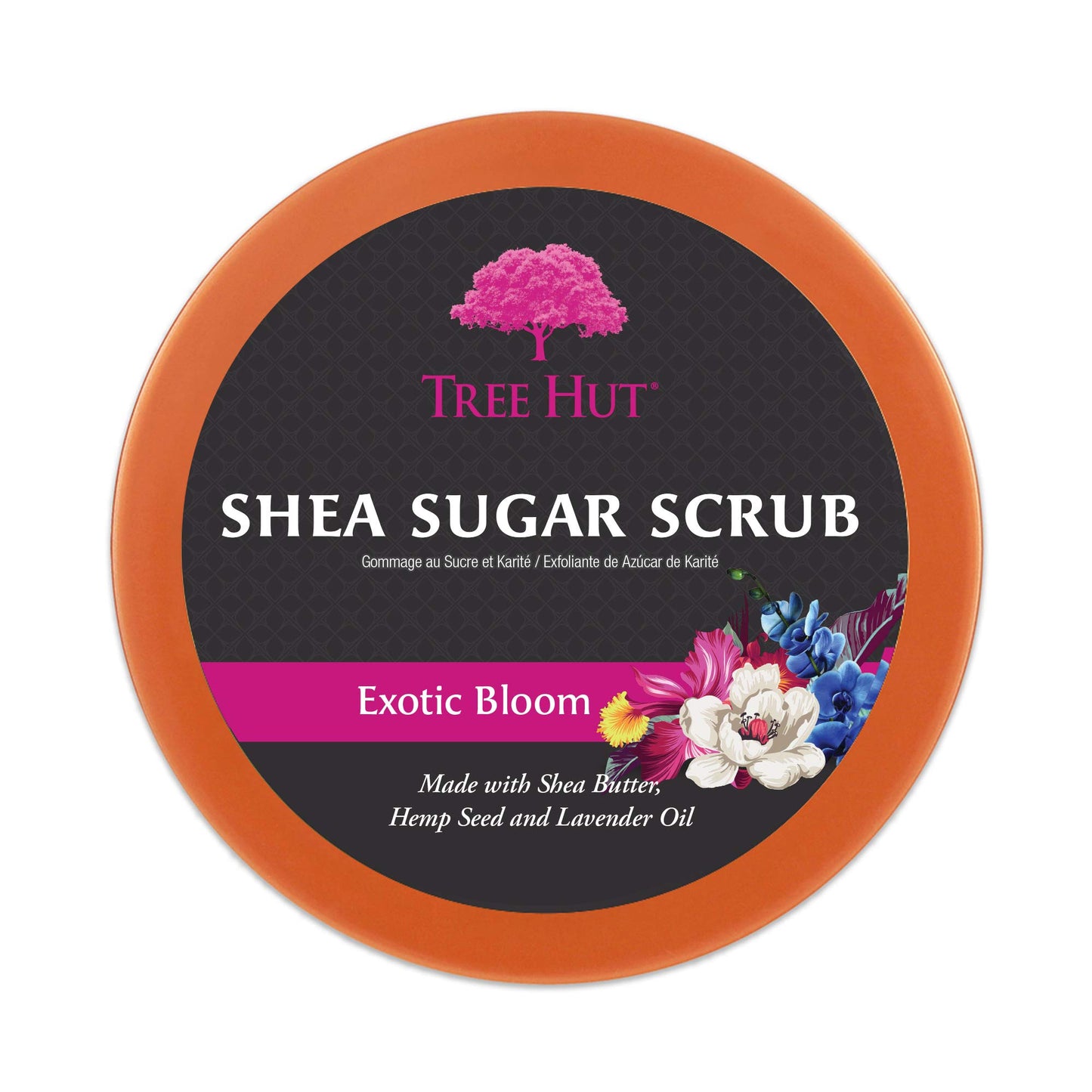 Tree Hut Exfoliante Corporal de Azúcar Exotic Bloom con Vitamina C, 510 g