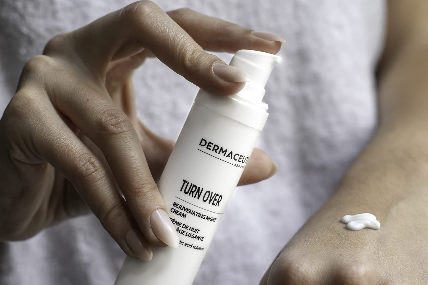 Dermaceutic Turnover - Rejuvenating Night Cream - Anti-Aging Cream with Glycolic Acid - Exfoliating, Regenerating and Anti-Wrinkle Face Cream - 40 ml