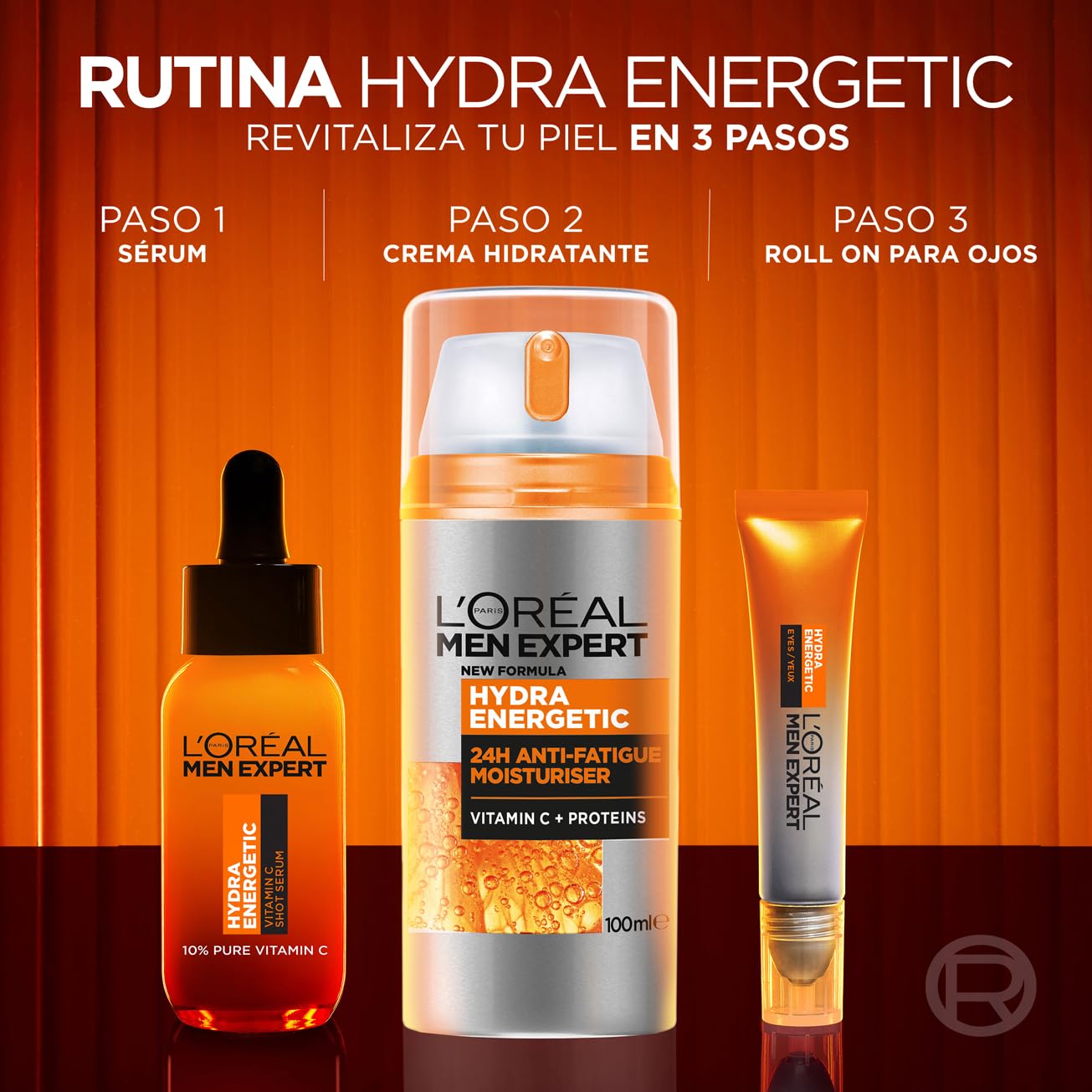 L'Oréal Men Expert Hydra Energetic 24h - Crema Anti-Fatiga 100 ml