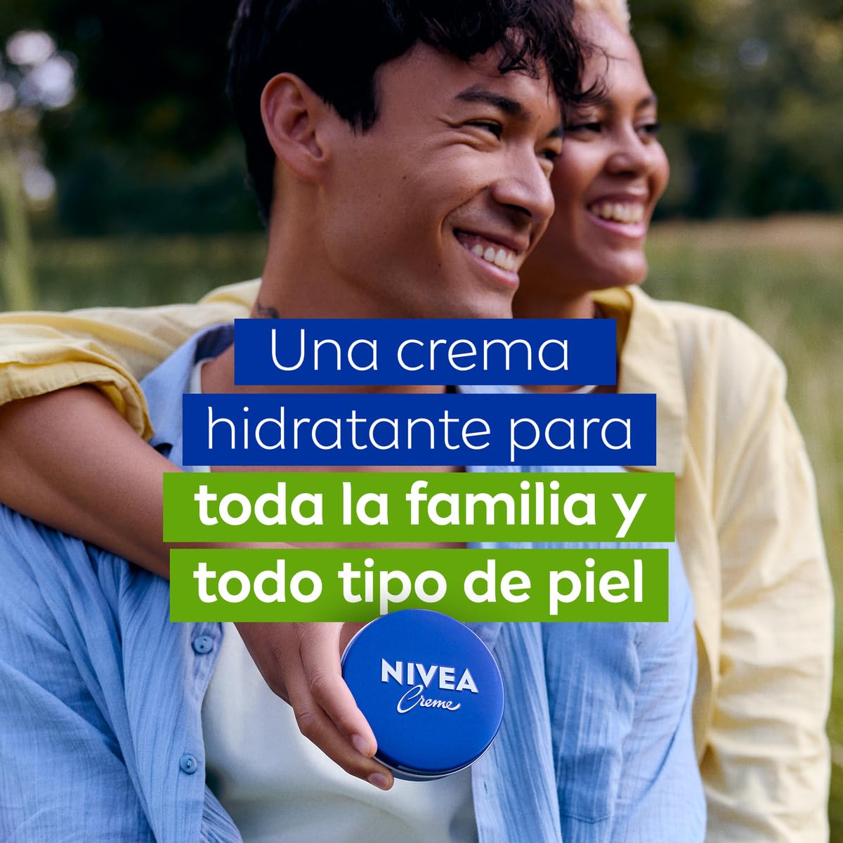 NIVEA Creme, Body and face moisturiser for the whole family, Universal cream for soft and hydrated skin, Multi-purpose cream, Fragrance-free, 400 ml (Pack of 1)