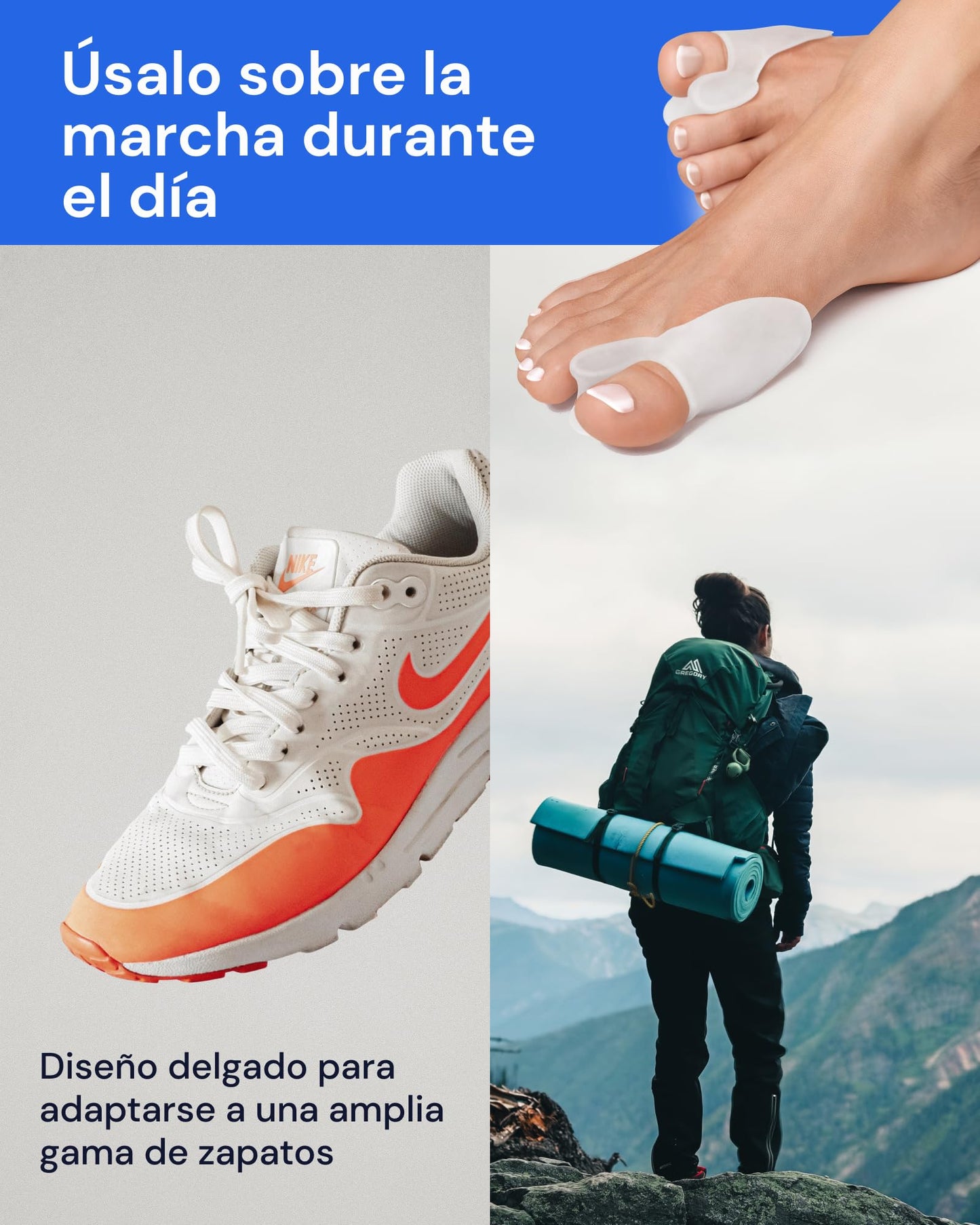 YogaMedic Corrector de Juanetes – Kit Completo para Día y Noche