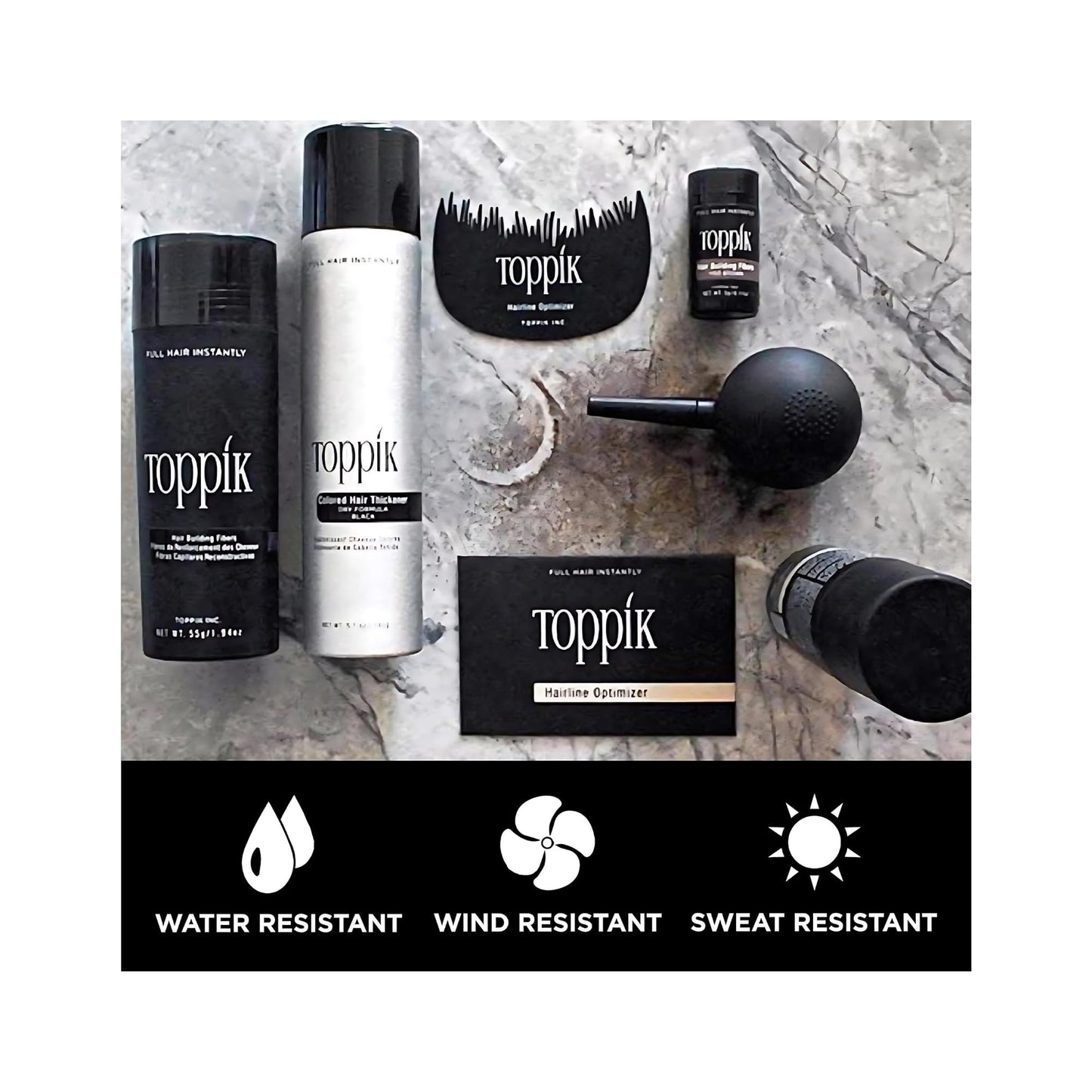 Toppik Fibras Capilares Castaño Oscuro, 27,5 g – Más Densidad al Instante