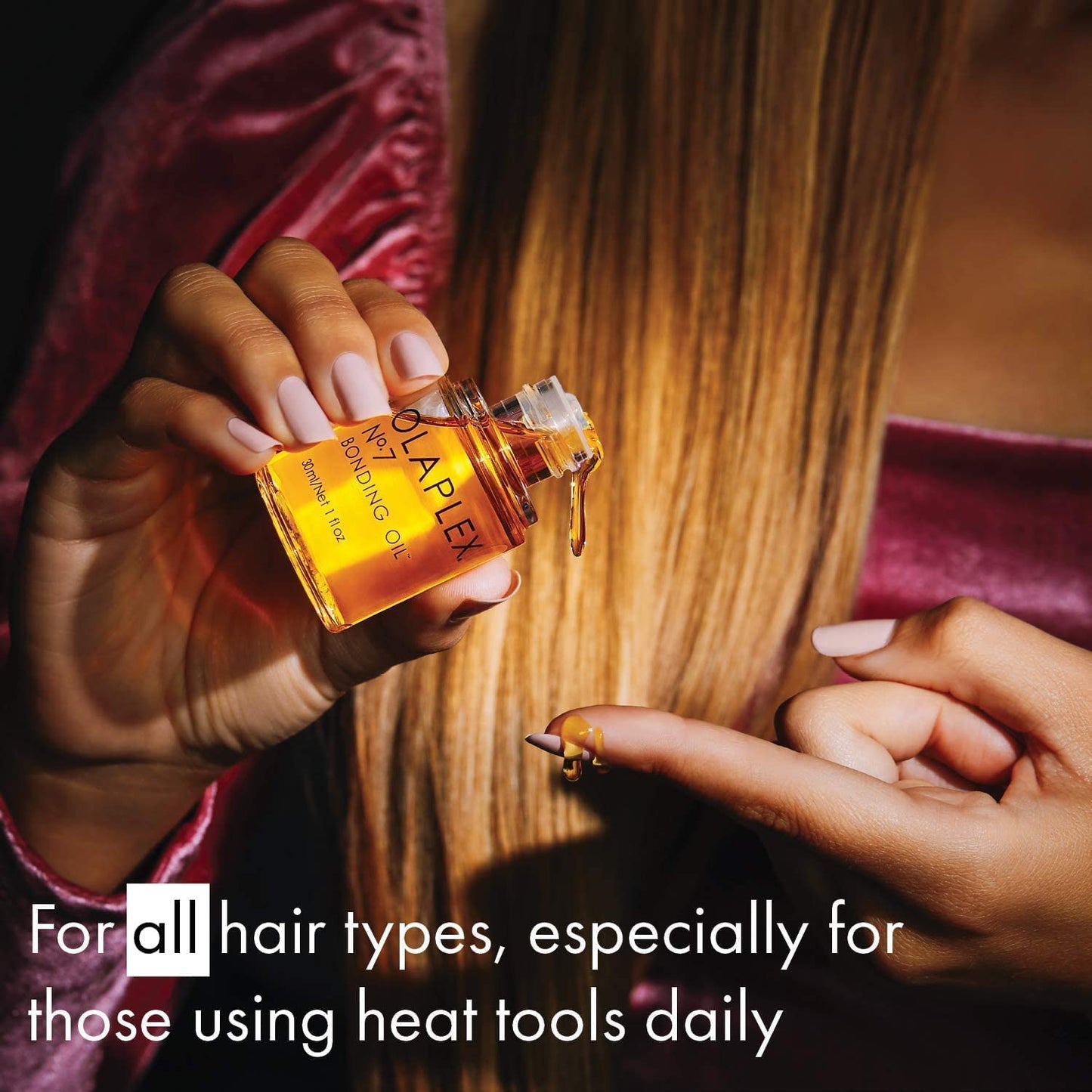 OLAPLEX No. 7 Hair Bond Repair Oil, Aloe, 30 Milliliters