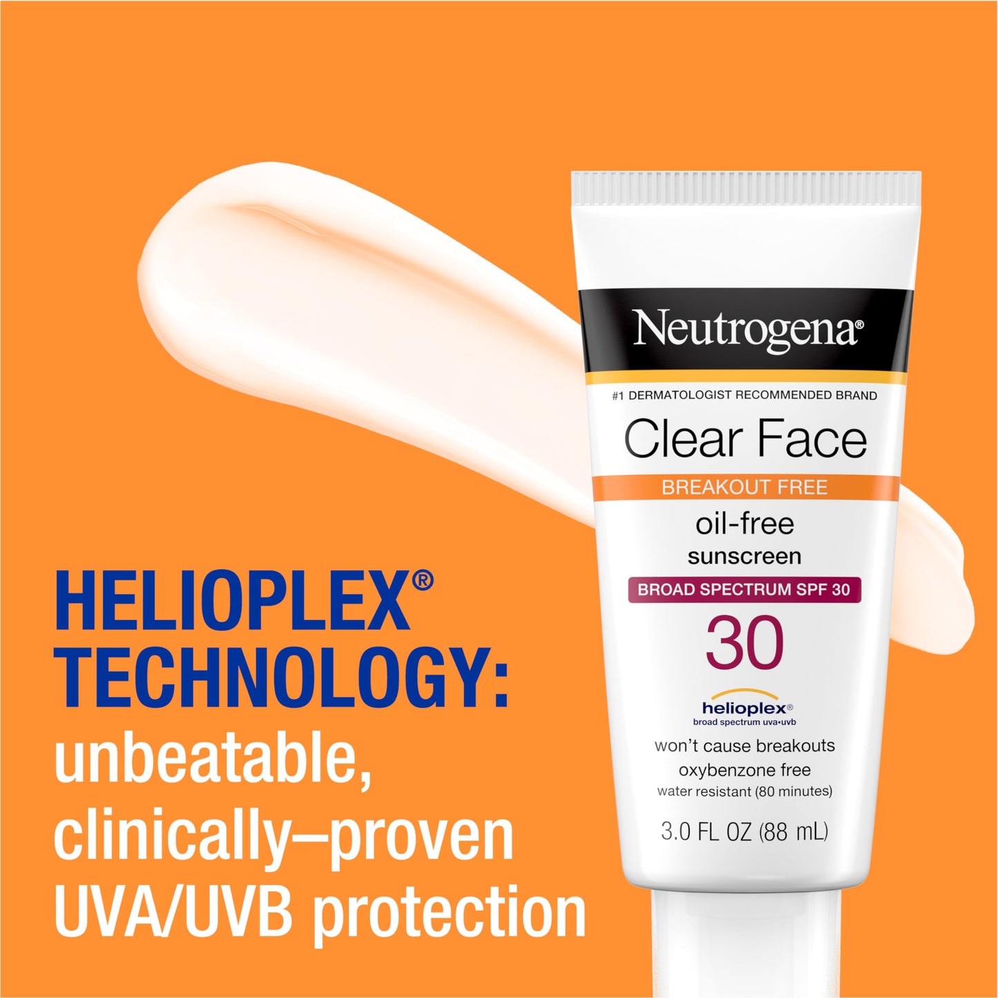 Neutrogena Clear Face Liquid SPF 30 - Protector Solar Facial 89 ml