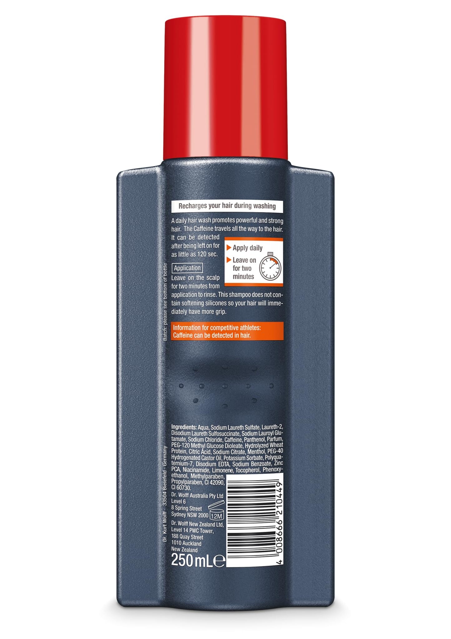 Alpecin Caffeine Shampoo C1 - Champú Anticaída 250 ml