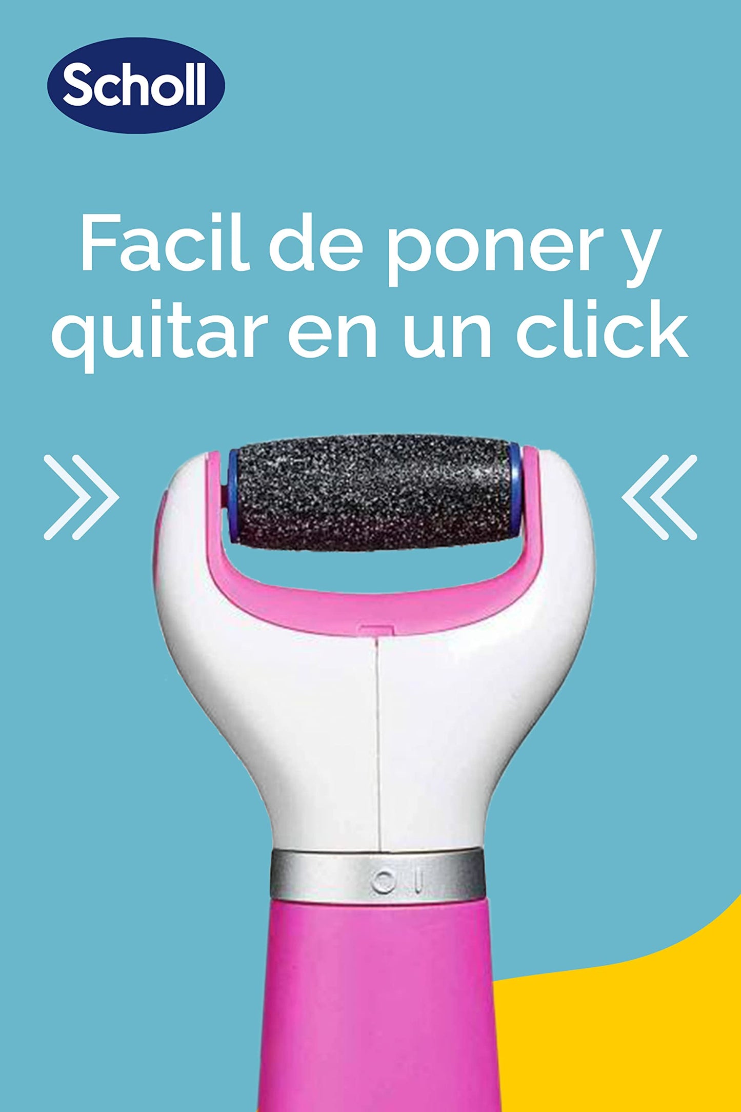 Scholl Velvet Smooth - Recambio Lima para Pies, 2 Unidades