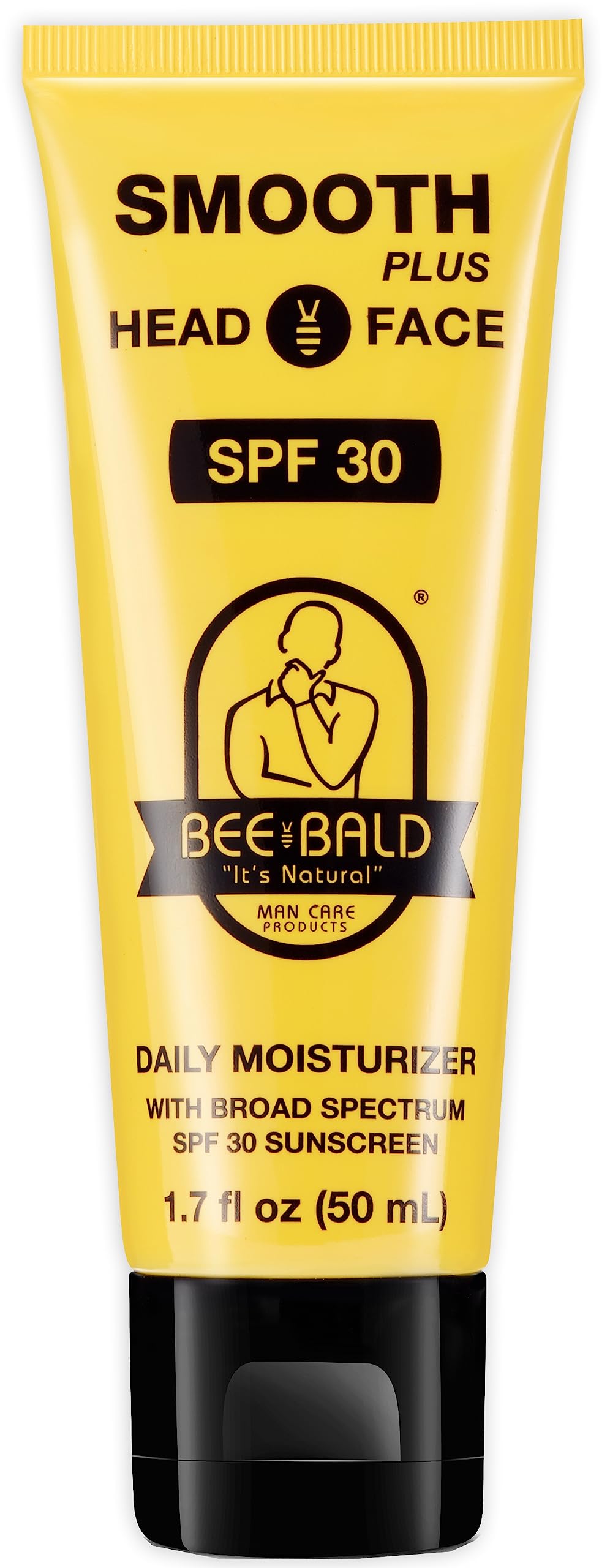 Bee Bald Smooth Plus - Hidratante Diario con SPF 30, Protección UVA/UVB y Cuidado Antiedad, 50 ml