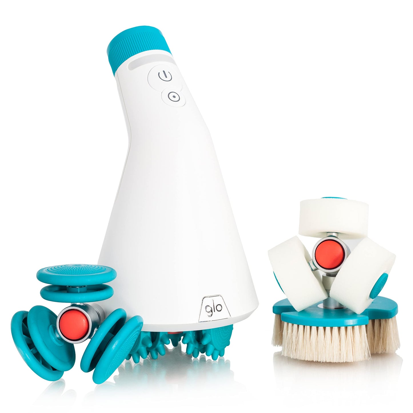 Masajeador Anticelulítico Glo910+ con Infrarrojos y 4 Cabezales