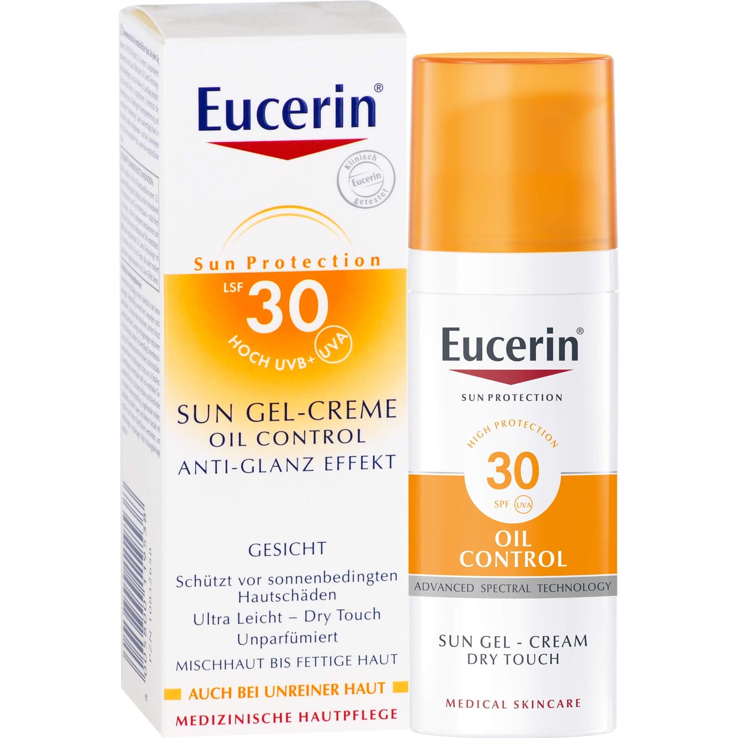 Eucerin Sun Oil Control SPF30 50ml - Protector Solar Antibrillos