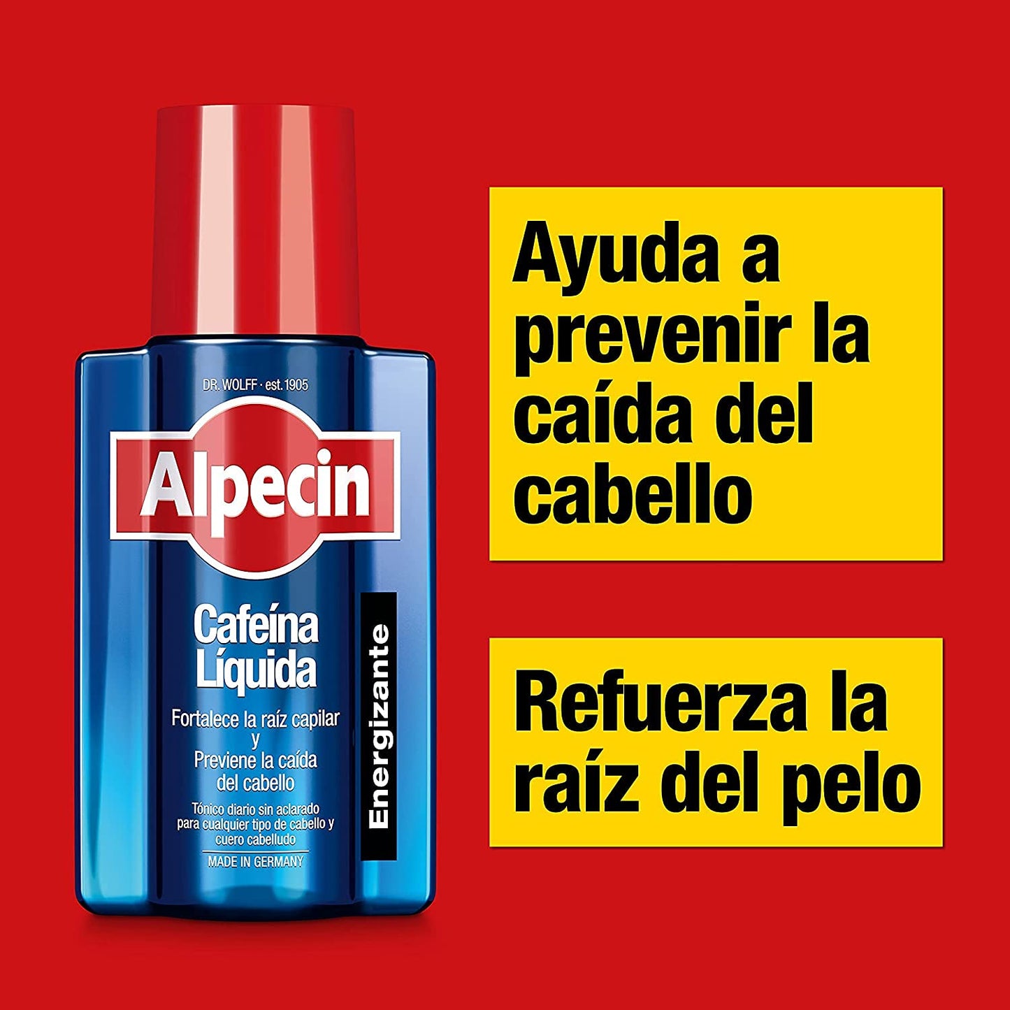 Alpecin Caffeine Liquid - Loción Anticaída 200 ml