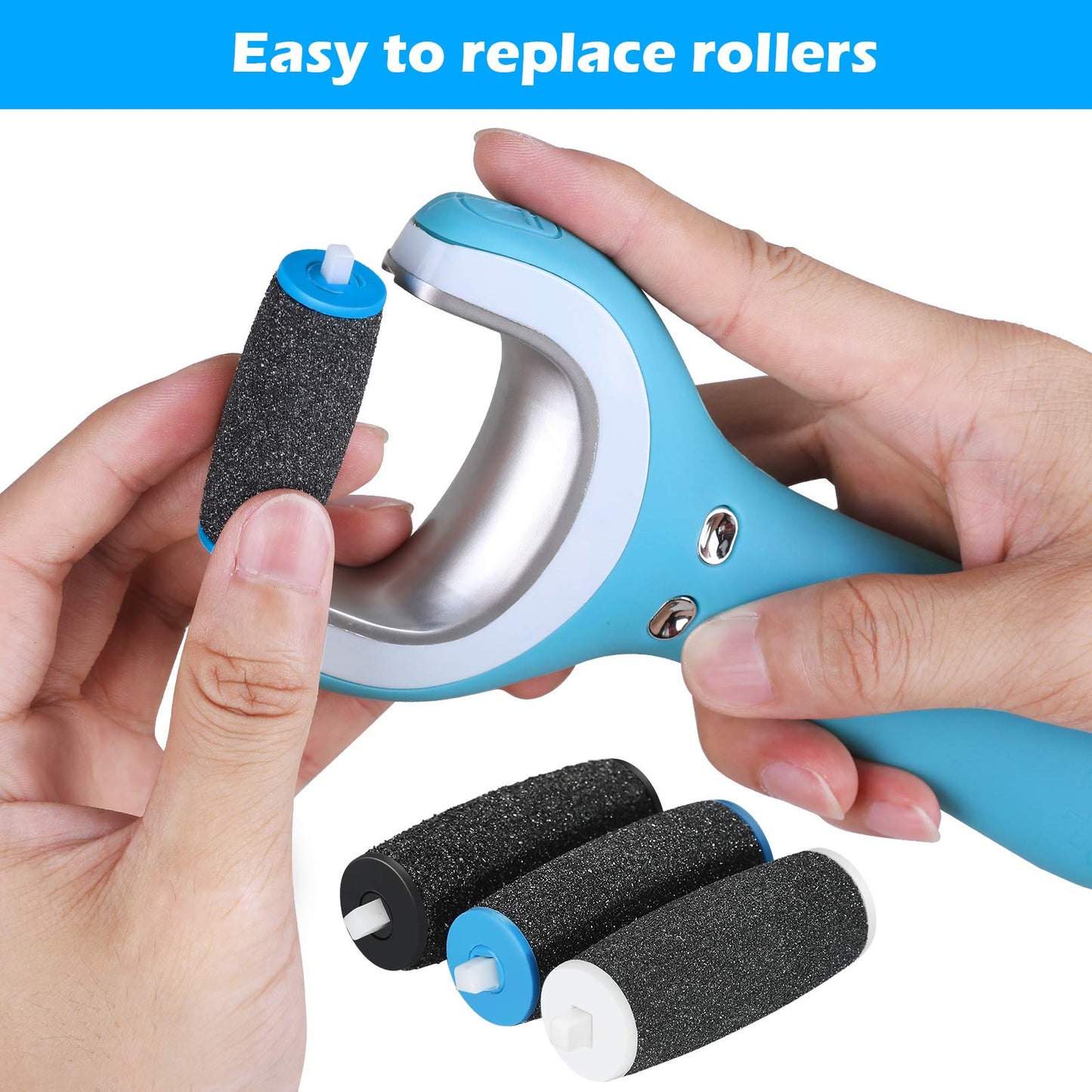 Jorest Recambio Compatible Scholl Velvet Smooth (10/20 Pzas) - 3 Rugosidades