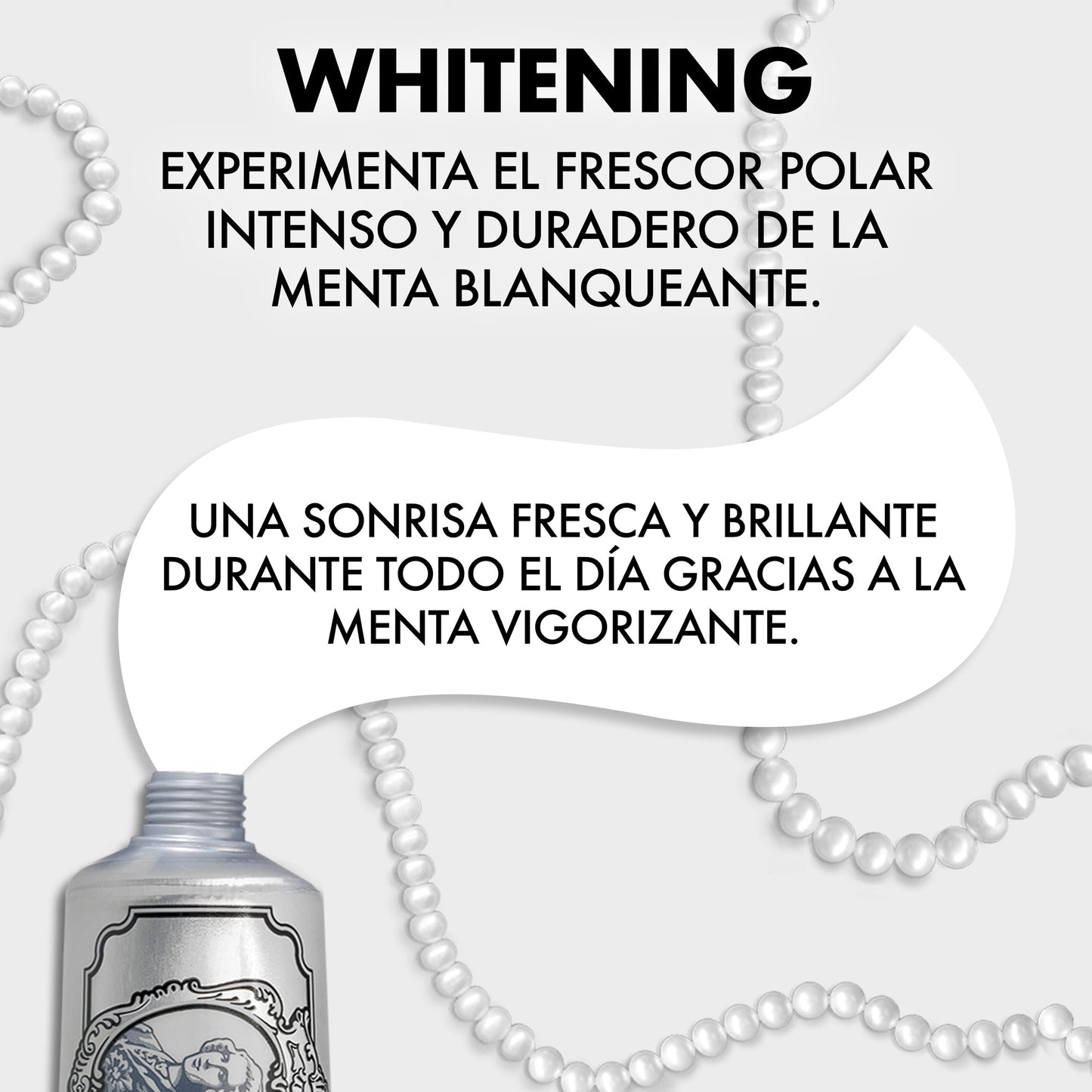 Marvis Pasta de Dientes Blanqueante de Menta 85ml - Frescura y Placa