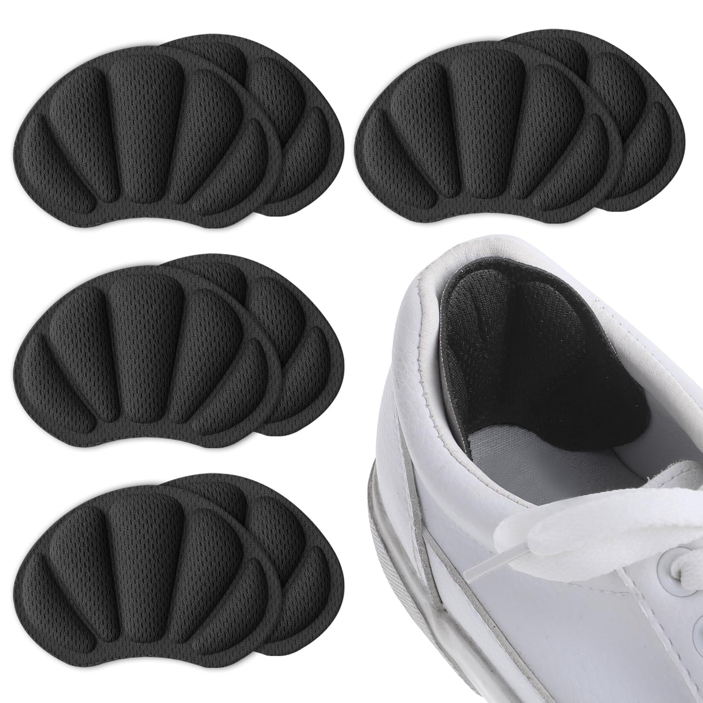 Molain Almohadillas Talón 4 Pares - Antideslizantes y Antiampollas