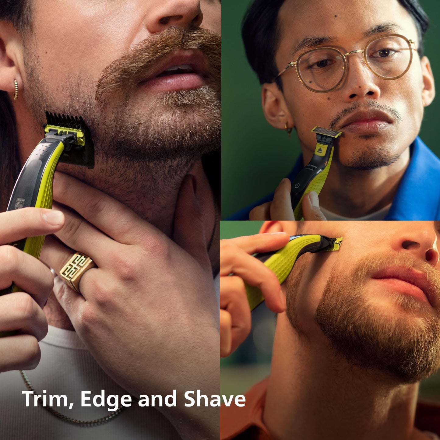Philips OneBlade QP2824/30 - Recortadora y Afeitadora Híbrida