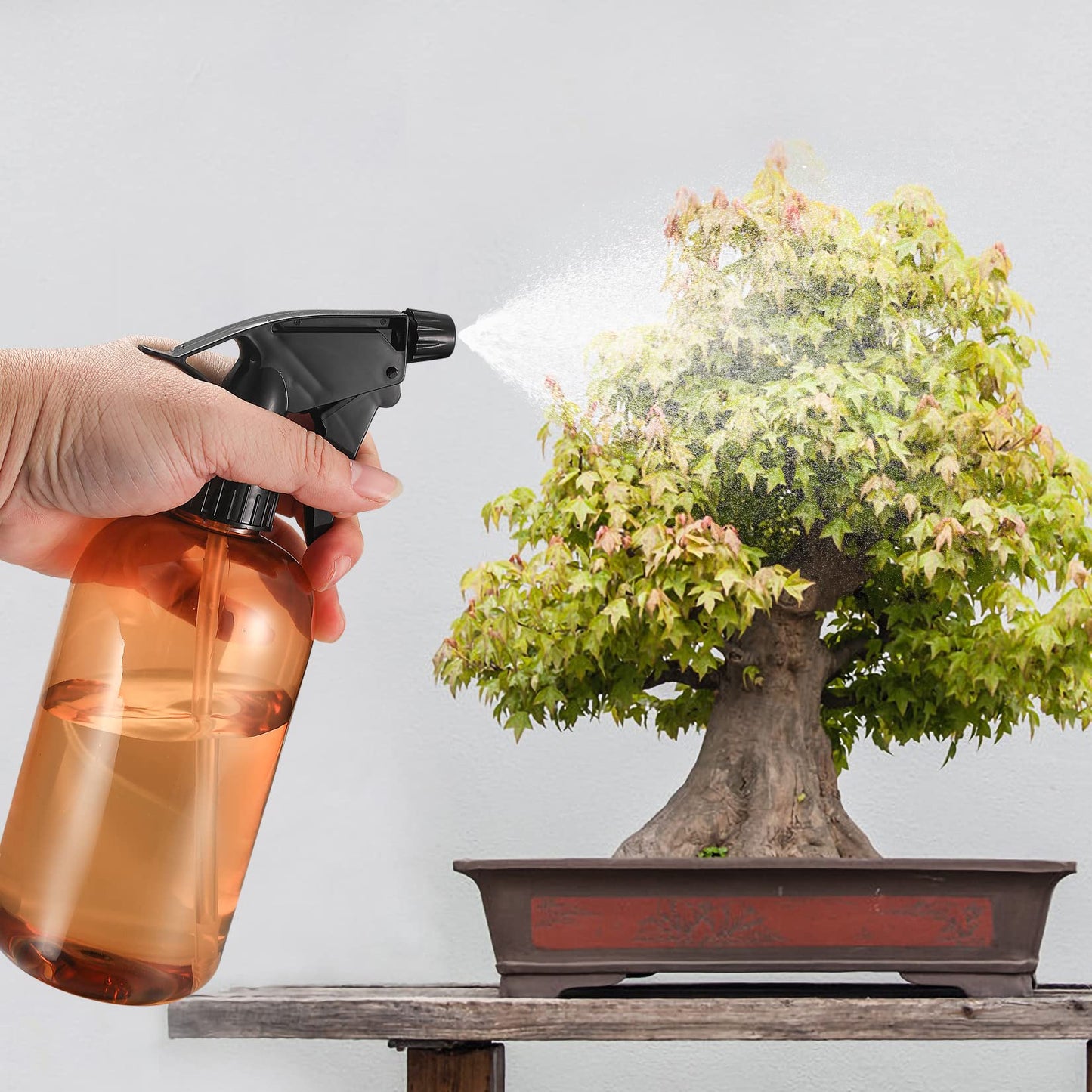 MMDBD 3 Botellas de Spray 500ml - Pulverizador Reutilizable y Ajustable