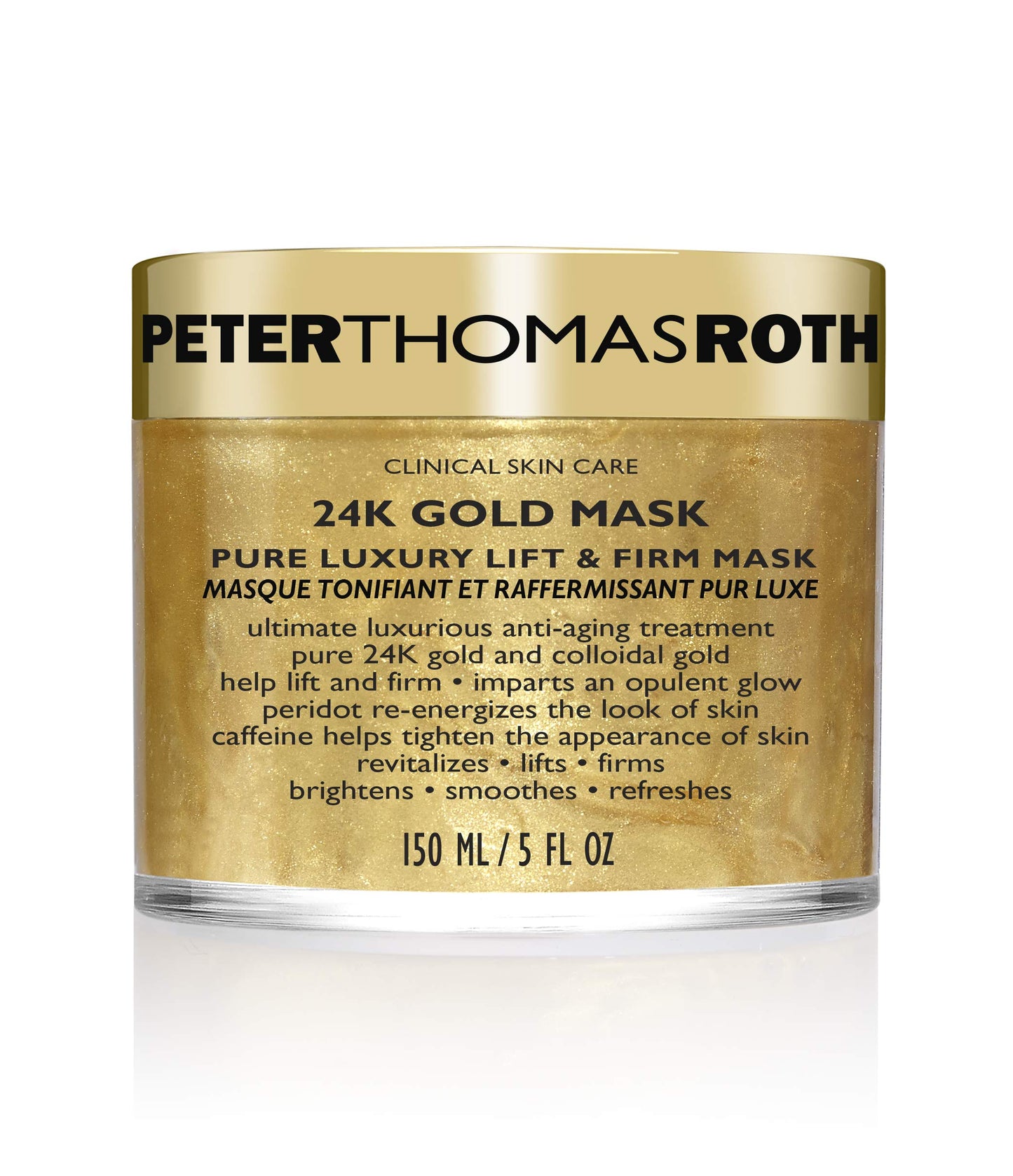 Peter Thomas Roth 24K Gold Mask - Mascarilla Reafirmante de Lujo 150 ml