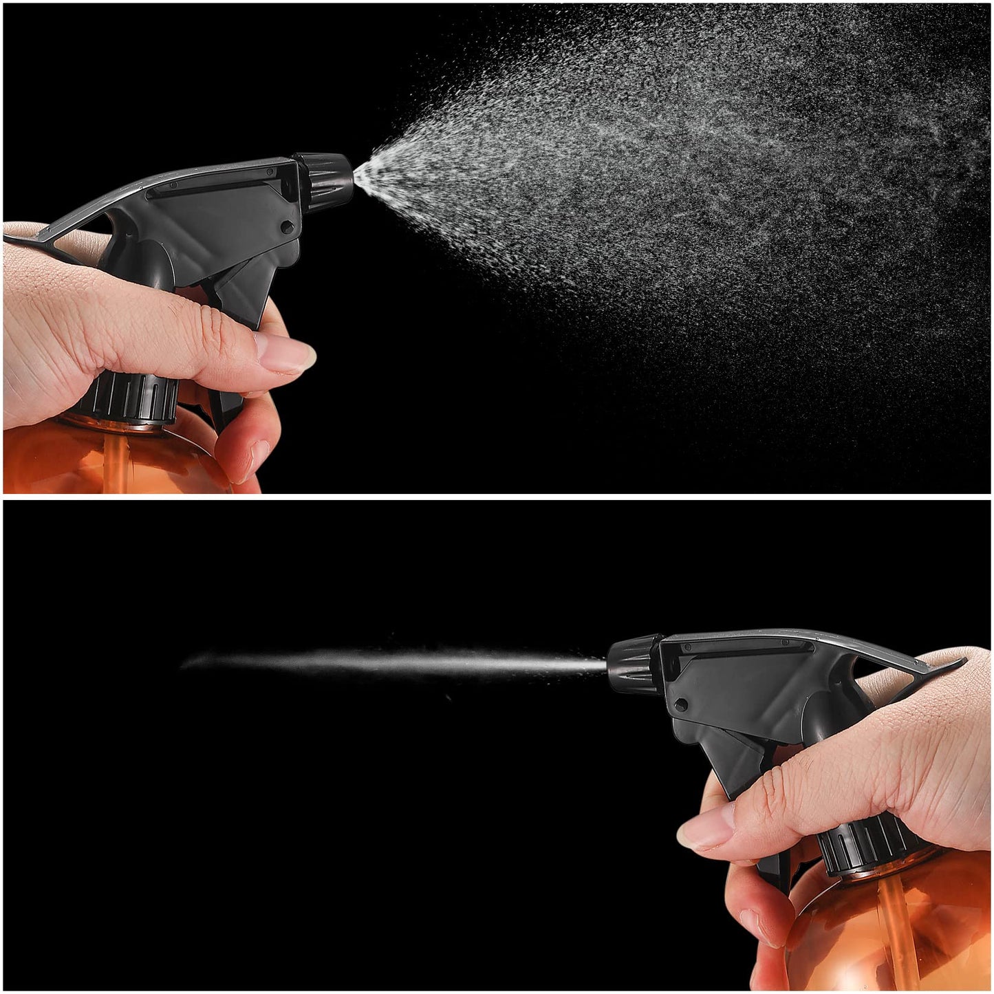 MMDBD 3 Botellas de Spray 500ml - Pulverizador Reutilizable y Ajustable