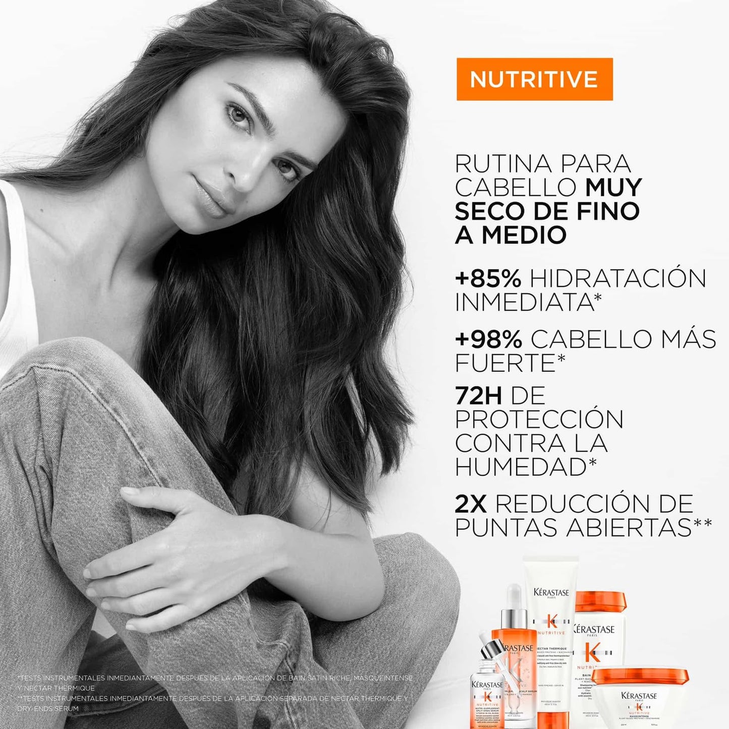 Kérastase Nutritive, Hydrating Mask, For Very Dry Hair, Strengthens and Repairs, With Vegetable Proteins, Masquintense, 200 ml