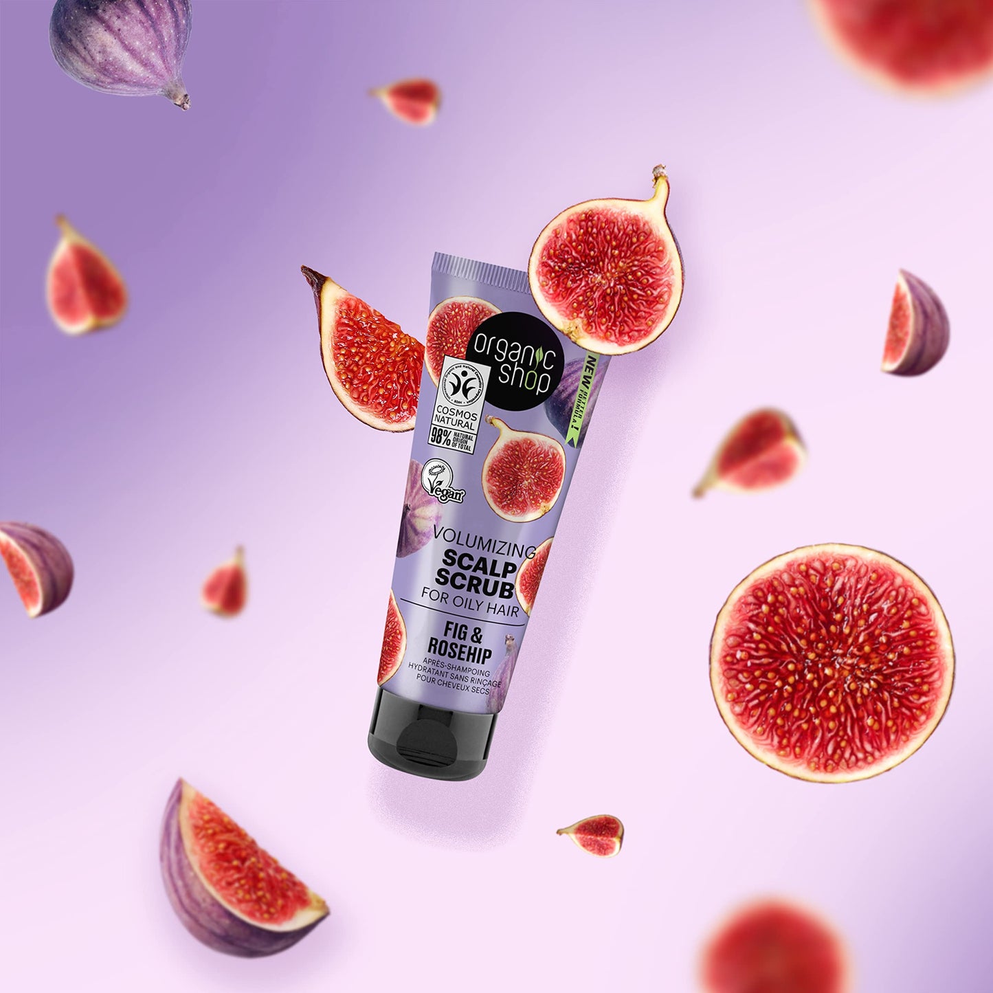 Exfoliante Capilar Higo y Rosa Mosqueta - Organic Shop 75 ml