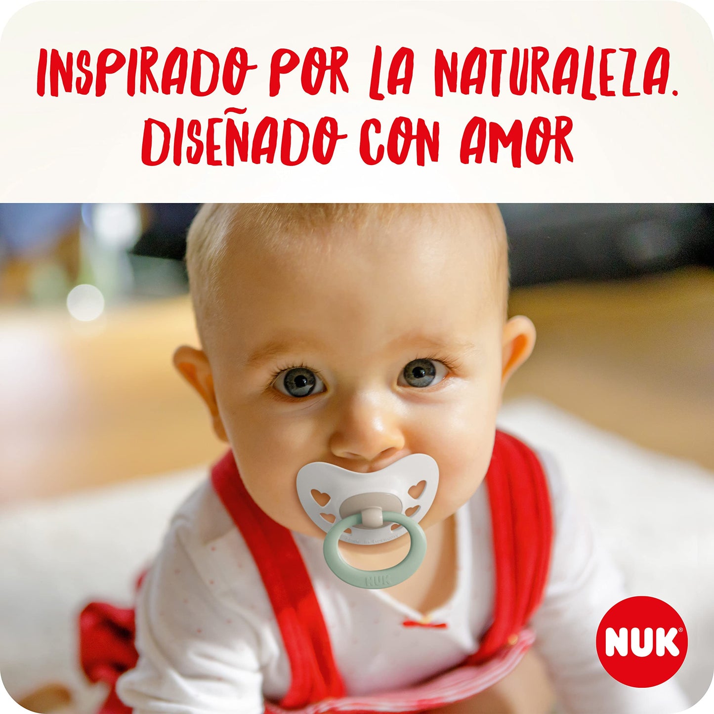 NUK Signature Chupetes Day & Night 18-36 Meses - 4 Uds, Brilla en la Oscuridad