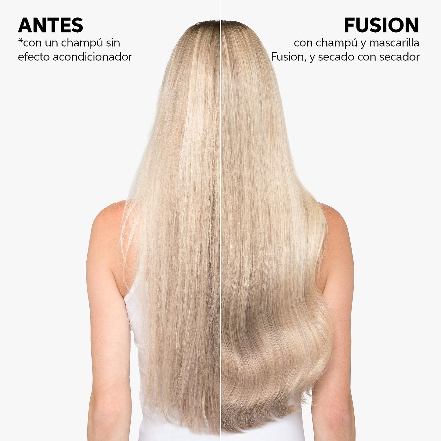 Wella Professionals Fusion – Champú de Reparación Intensa para Cabello Seco y Dañado, 1L