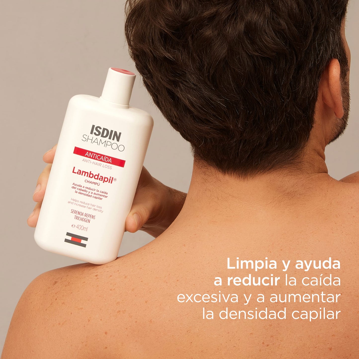 ISDIN Shampoo Lambdapil Anticaída - Reduce Caída y Aumenta Densidad