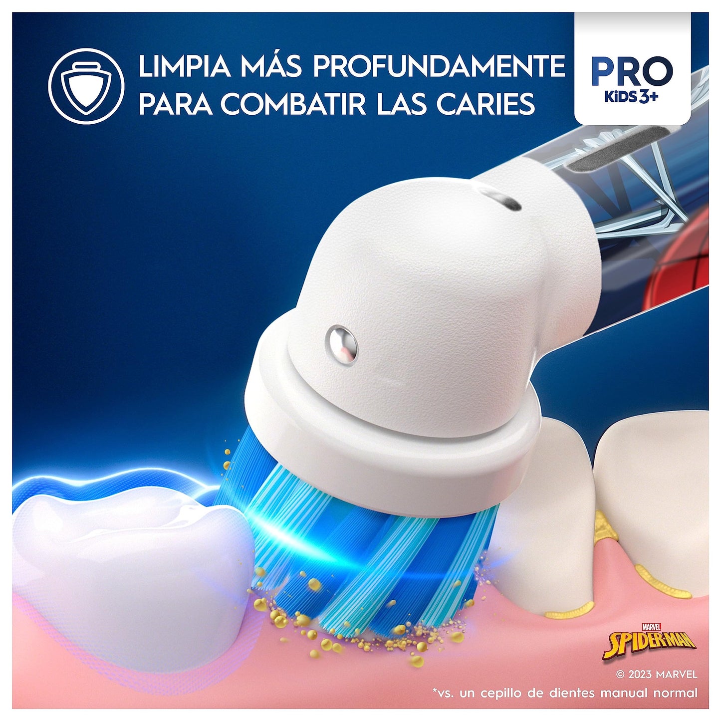 Oral-B Pro Kids Cepillo Eléctrico Spider-Man, 3+ Años