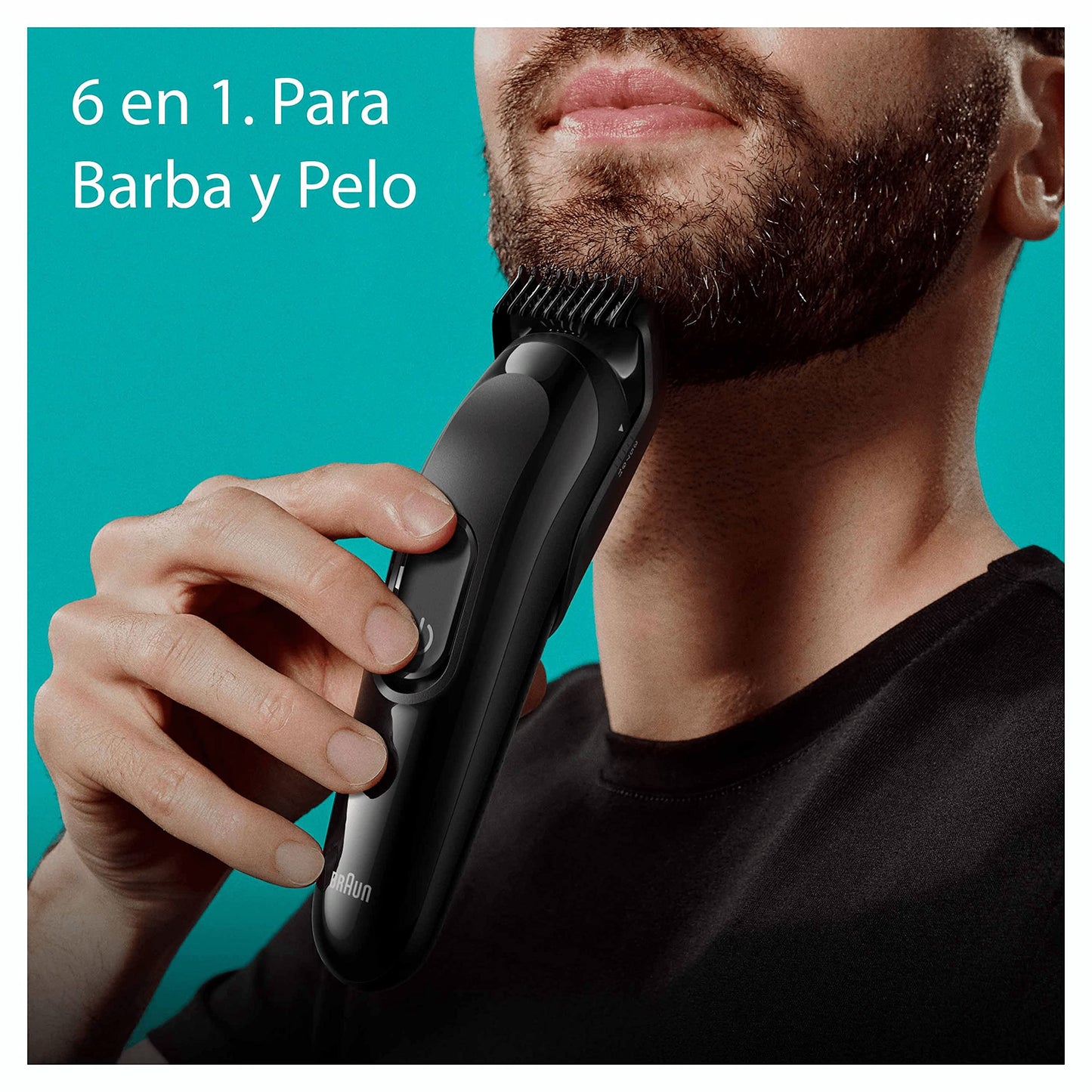 Braun Series 3 MGK3420 All-in-One Trimmer, 6-in-1 Beard Kit, Shaver, Hair Clipper for Men, Hair and Much More