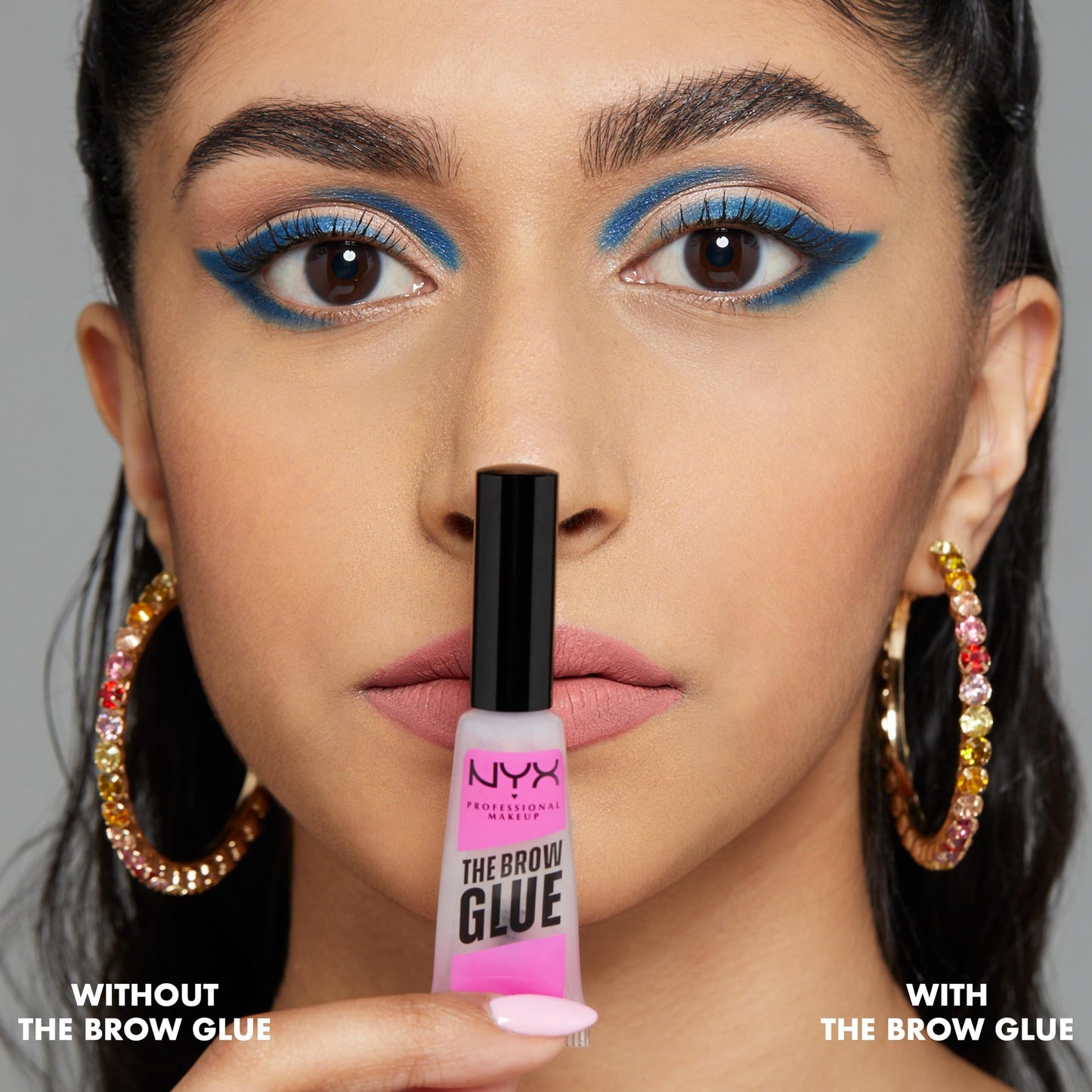 NYX The Brow Glue Pack Doble - Fijador de Cejas Transparente Vegano