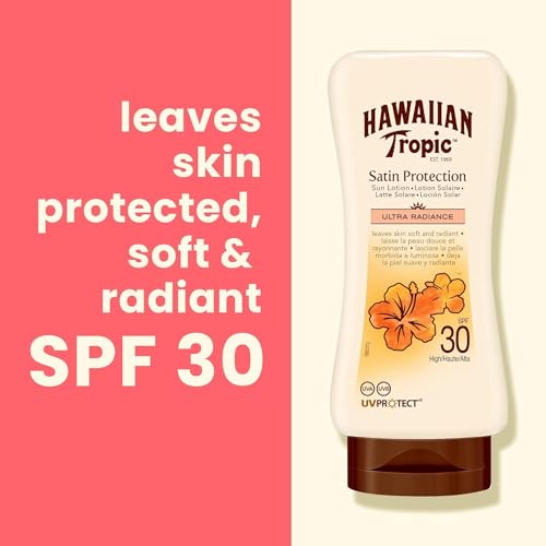 Hawaiian Tropic Satin Protection SPF 30 Ultra Radiance - Pack 3x180ml