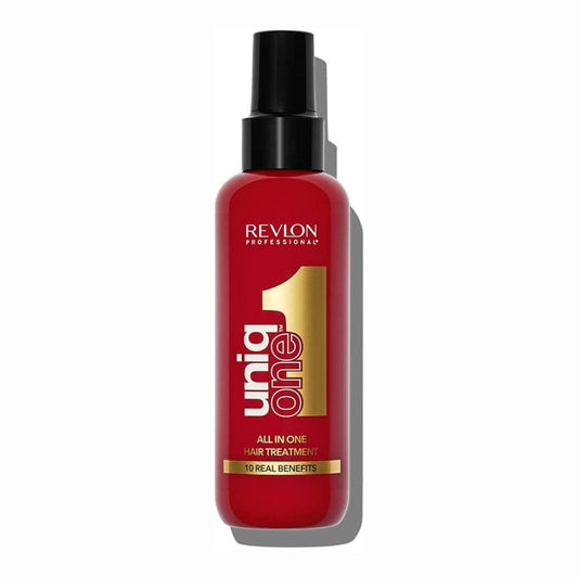 REVLON PROFESSIONAL UniqOne Thermal Hair Protector, Hydrating Hair Treatment in Leave-In Spray, Classic Fragrance - 150 ml