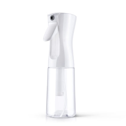 URAQT Hairdressing Water Spray Bottle, 200ml Fine Mist Continuous Sprayer, Refillable Hair Spray Bottle, Empty Spray Bottles for Hair Styling, Plants, Pets, Cleaning (White)