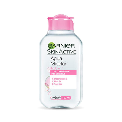 Garnier Skin Active - Classic All-in-One Micellar Water, Normal Skin, Travel Size, 100 ml