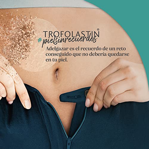 Trofolastin - Crema Antiestrías, Previene y Reduce la Formación de Estrías - Embarazo, Adolescentes y deportistas - 250 ml (Paquete de 1)