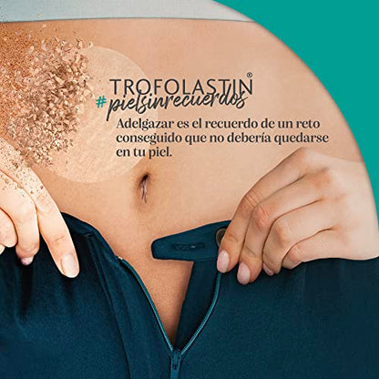 Trofolastin - Crema Antiestrías, Previene y Reduce la Formación de Estrías - Embarazo, Adolescentes y deportistas - 250 ml (Paquete de 1)